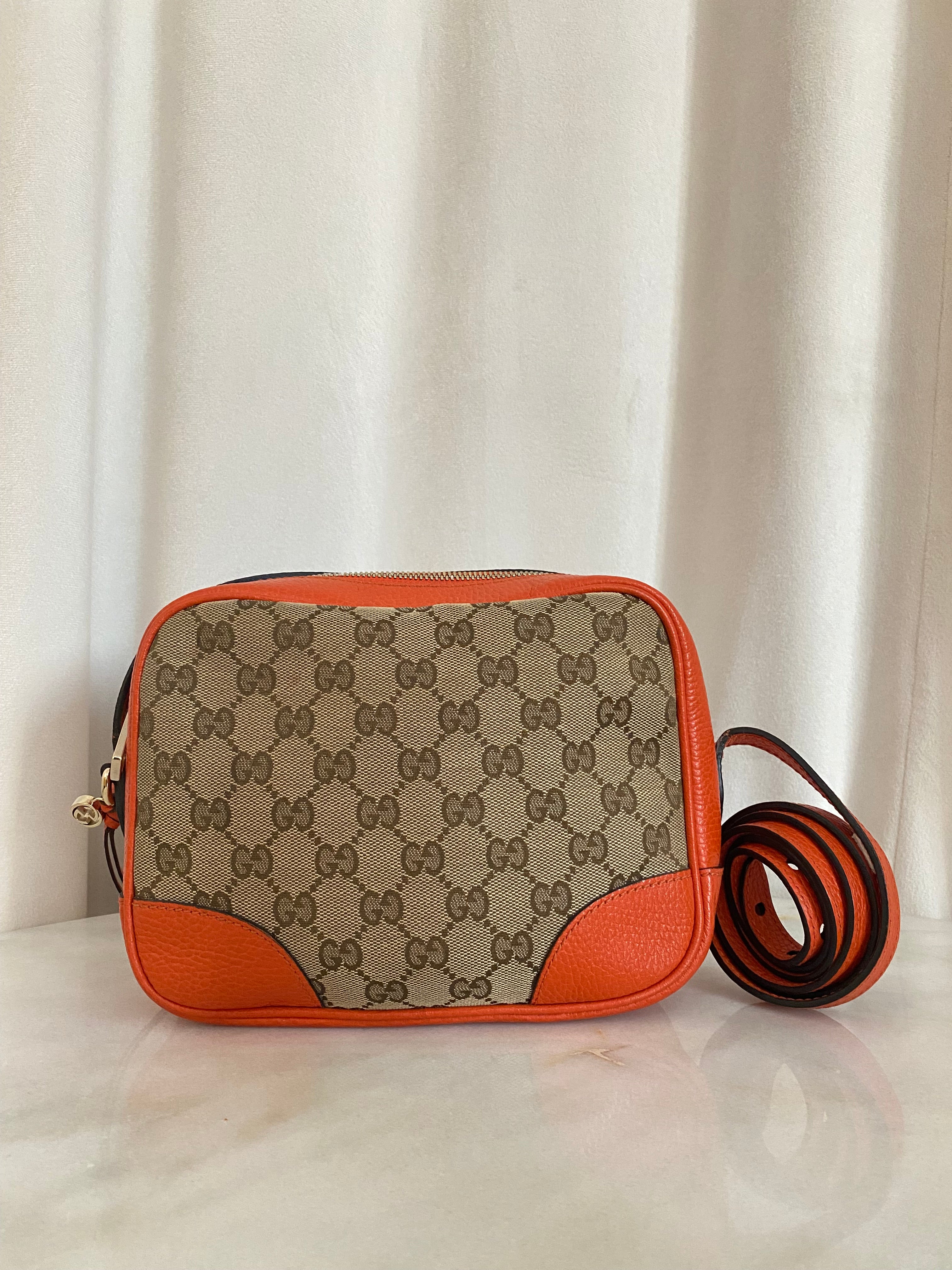 Gucci Bicolor Bree Camera Crossbody Bag