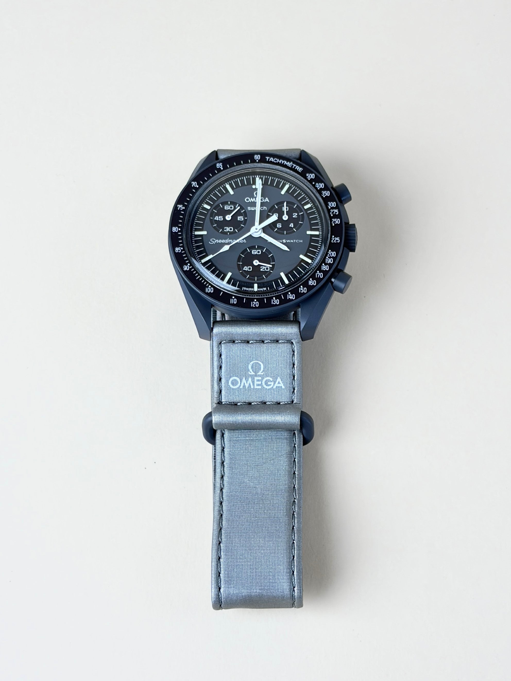 Omega Grey Mission To Mercury Bio  Moon Swatch speedmaster