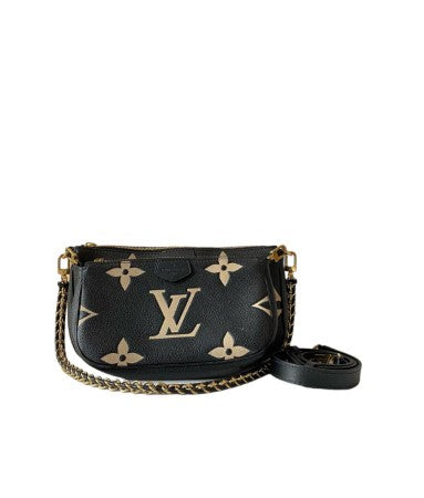 Louis Vuitton Bicolor Empreinte Monogram Giant Multi Pochette