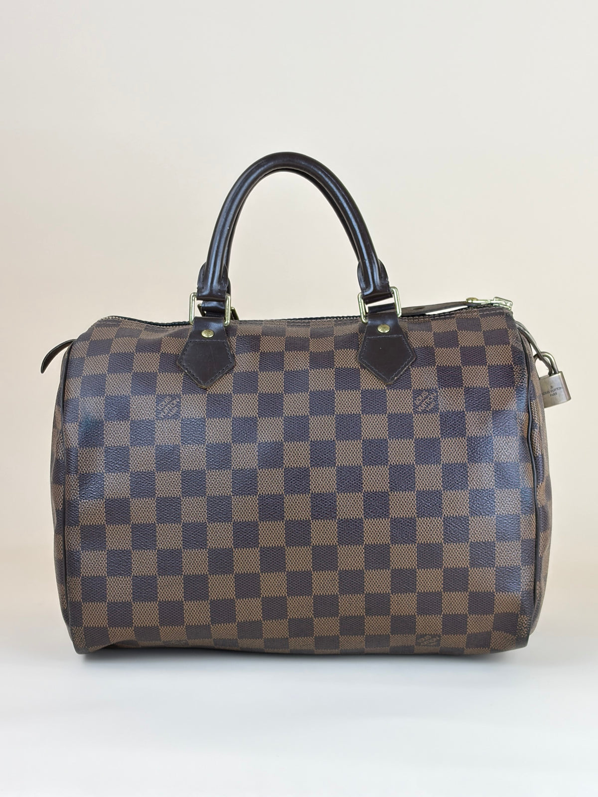 Louis Vuitton Damier Ebene canvas Speedy 30 Bag
