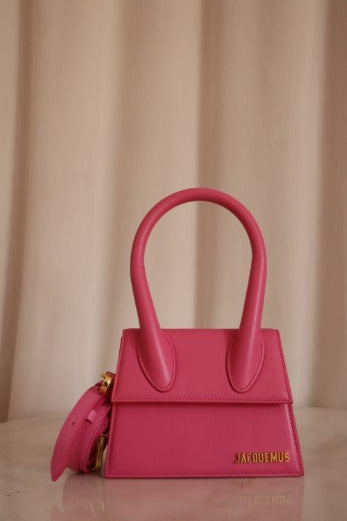 Jacquemus Pink Le Chique Megan Top Handle Bag