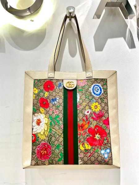 Gucci Multicolor GG Shopping Shoulder Bag