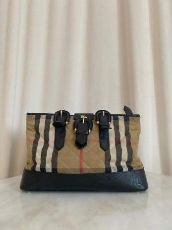 Burberry Black House Check Bag