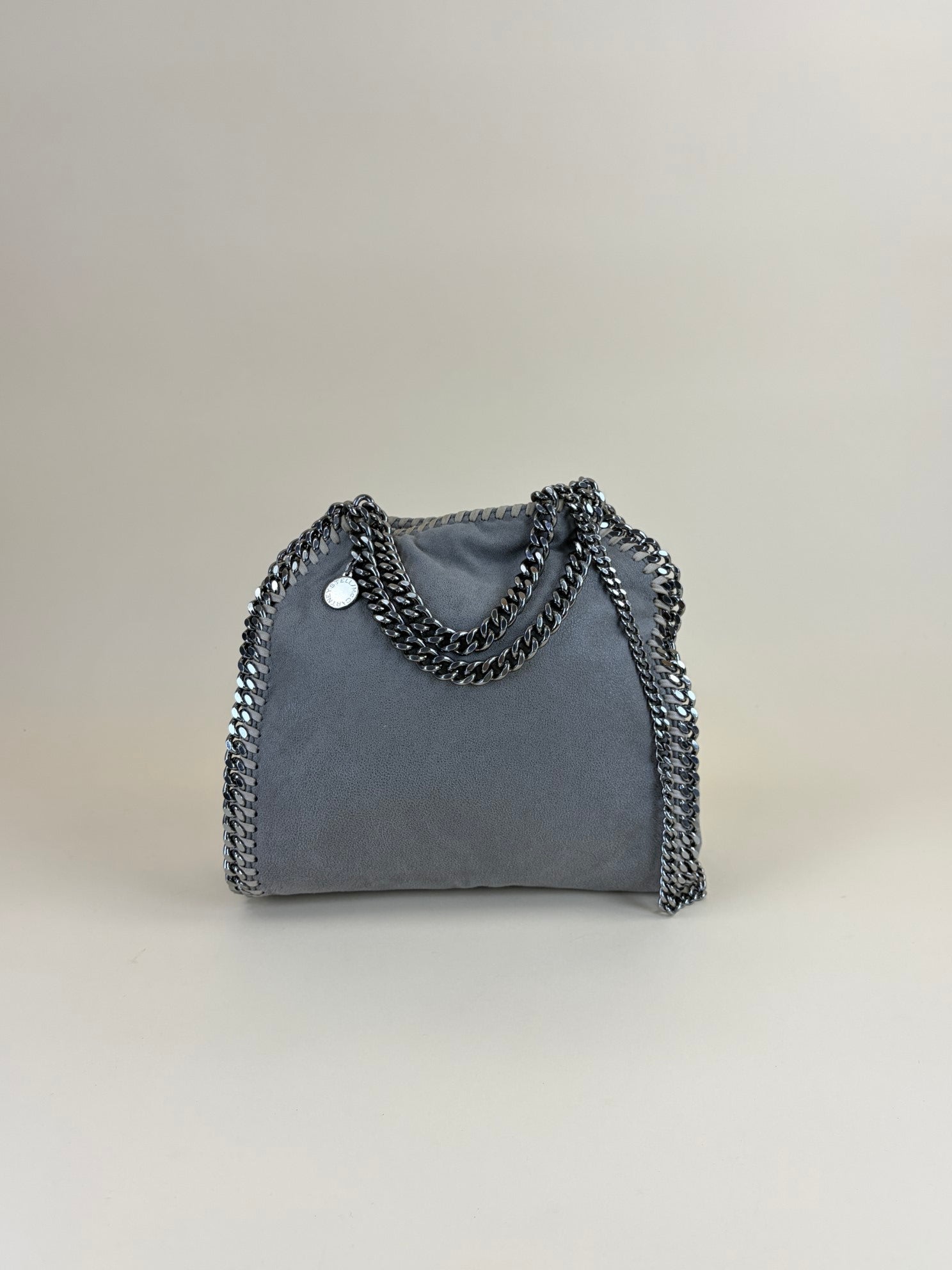Stella McCartney gray Falabella Mini Bag