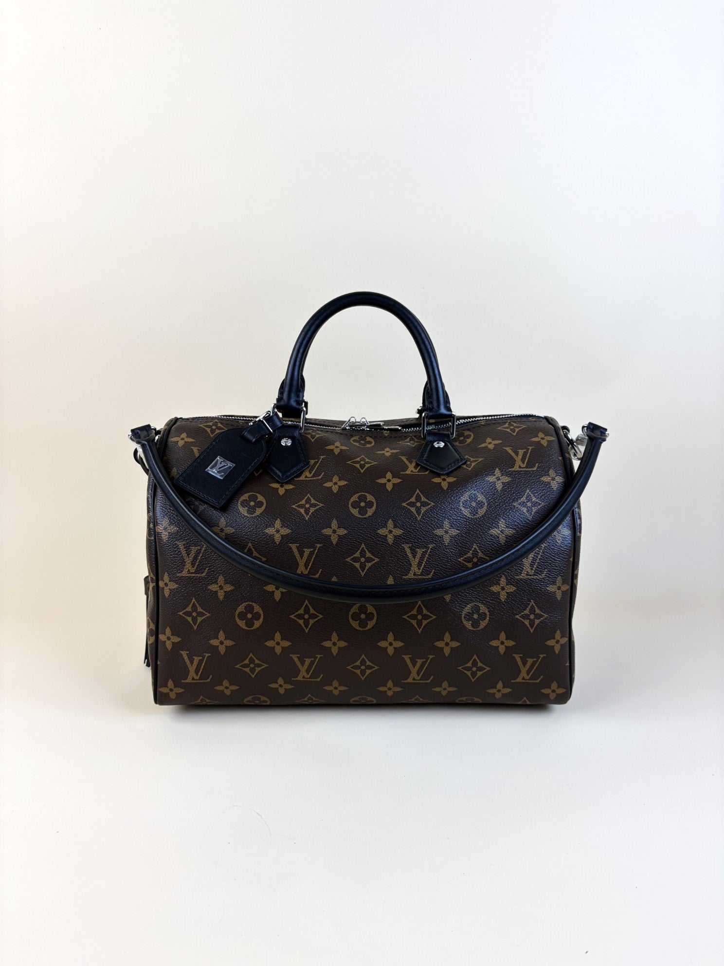 LOUIS Vuitton speedy soft 30 dark speedy monogram size30