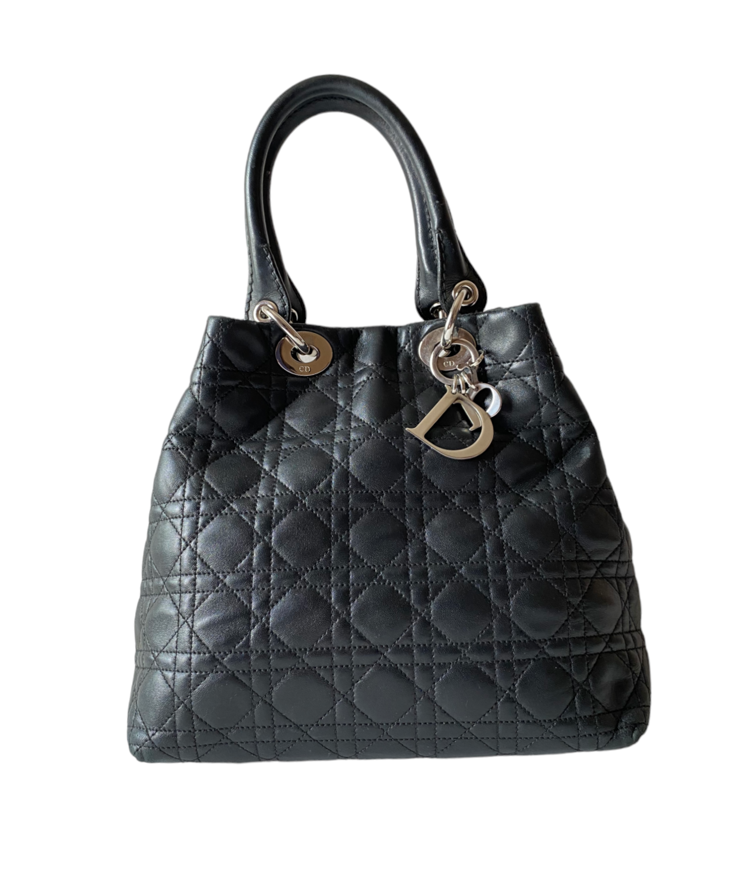 Christian Dior Lady Dior Cannage Soft Tote Bag