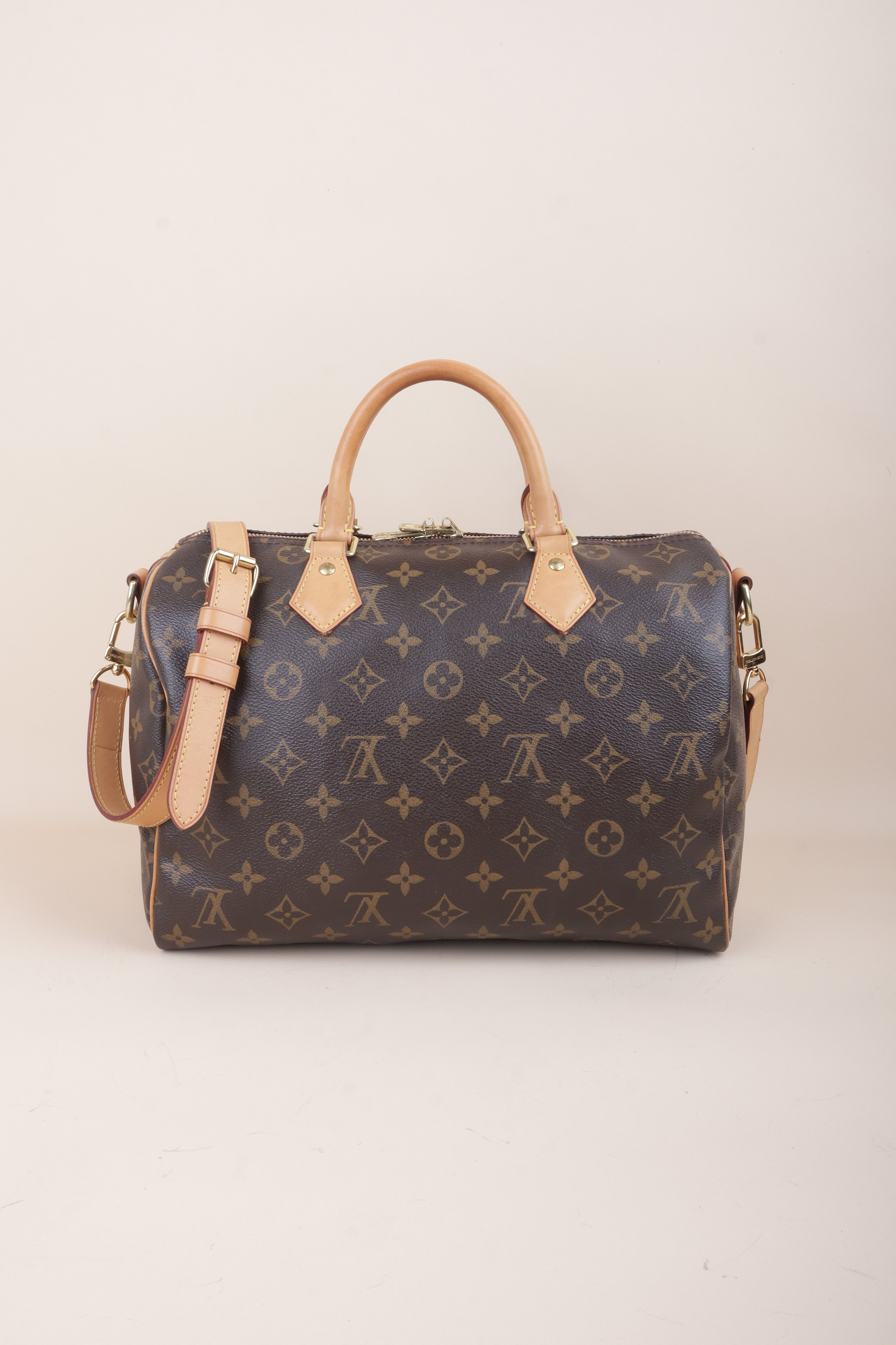 Louis Vuitton Monogram Speedy Bandouliere 30 Bag