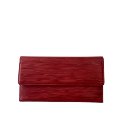 Louis Vuitton Red Long Wallet