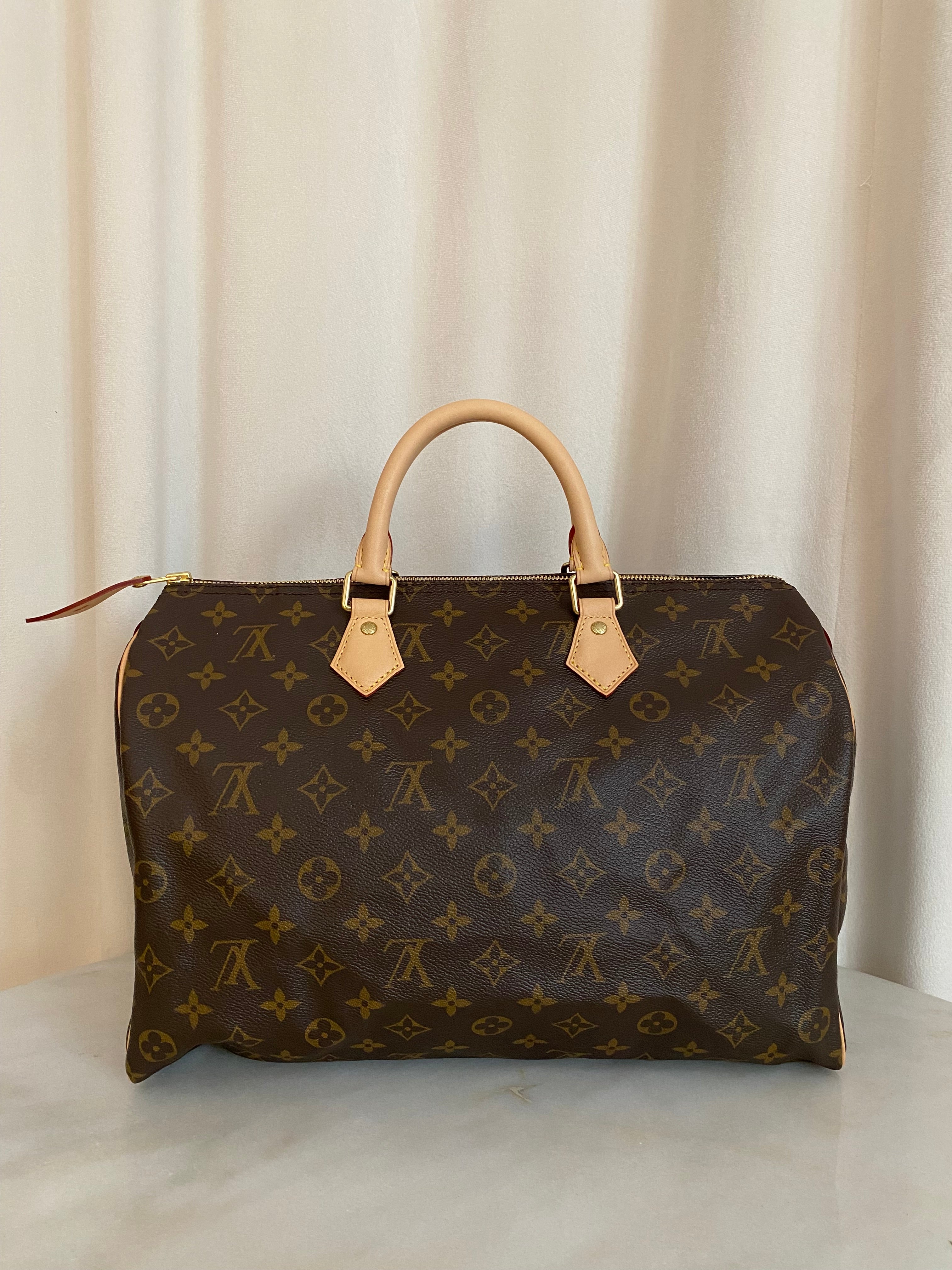 Louis Vuitton Monogram Speedy 35 Bag