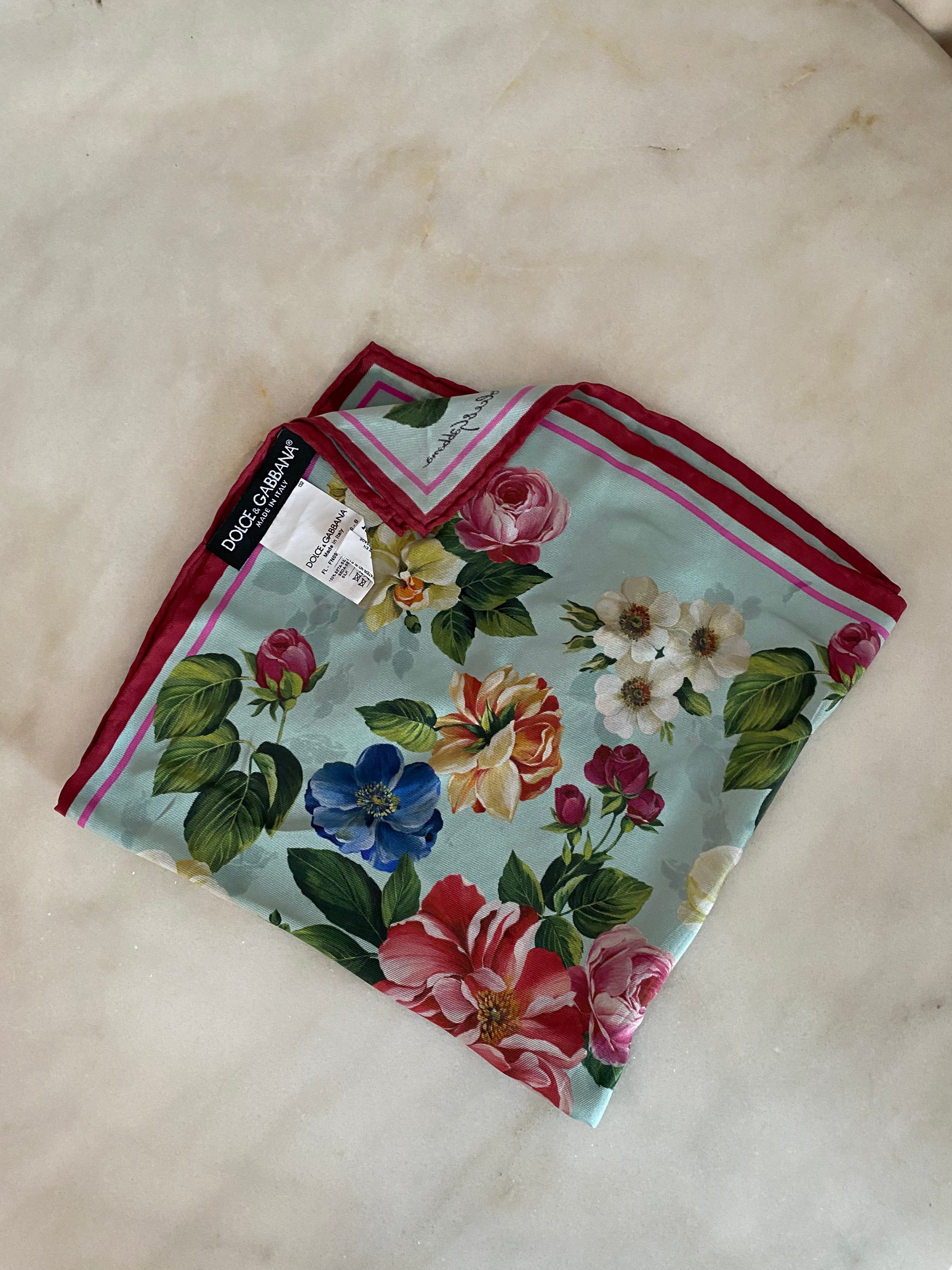 Dolce & Gabbana Bicolor Small Scarf