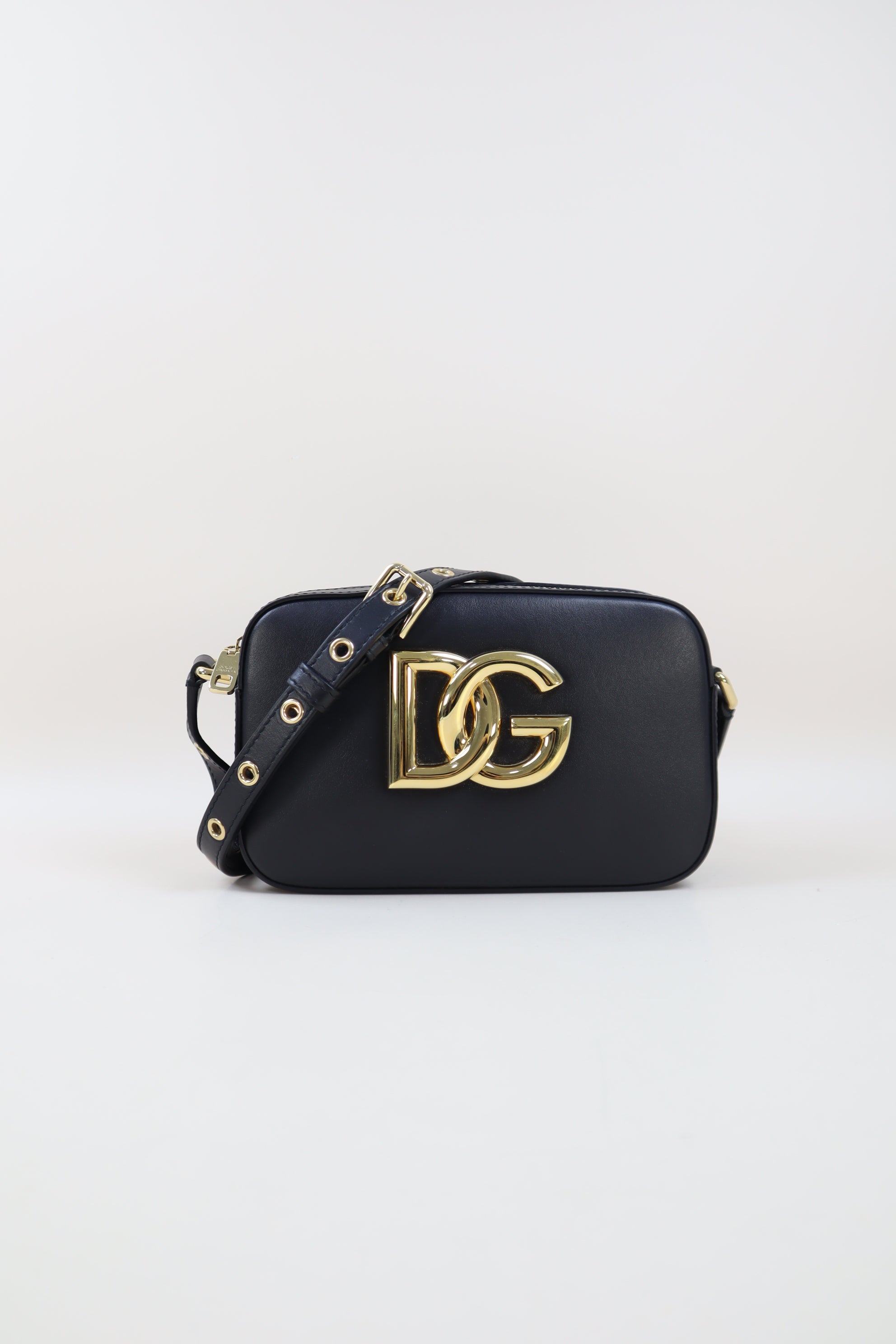 Dolce & Gabbana Black 3.5 Camera D&G Crossbody Bag