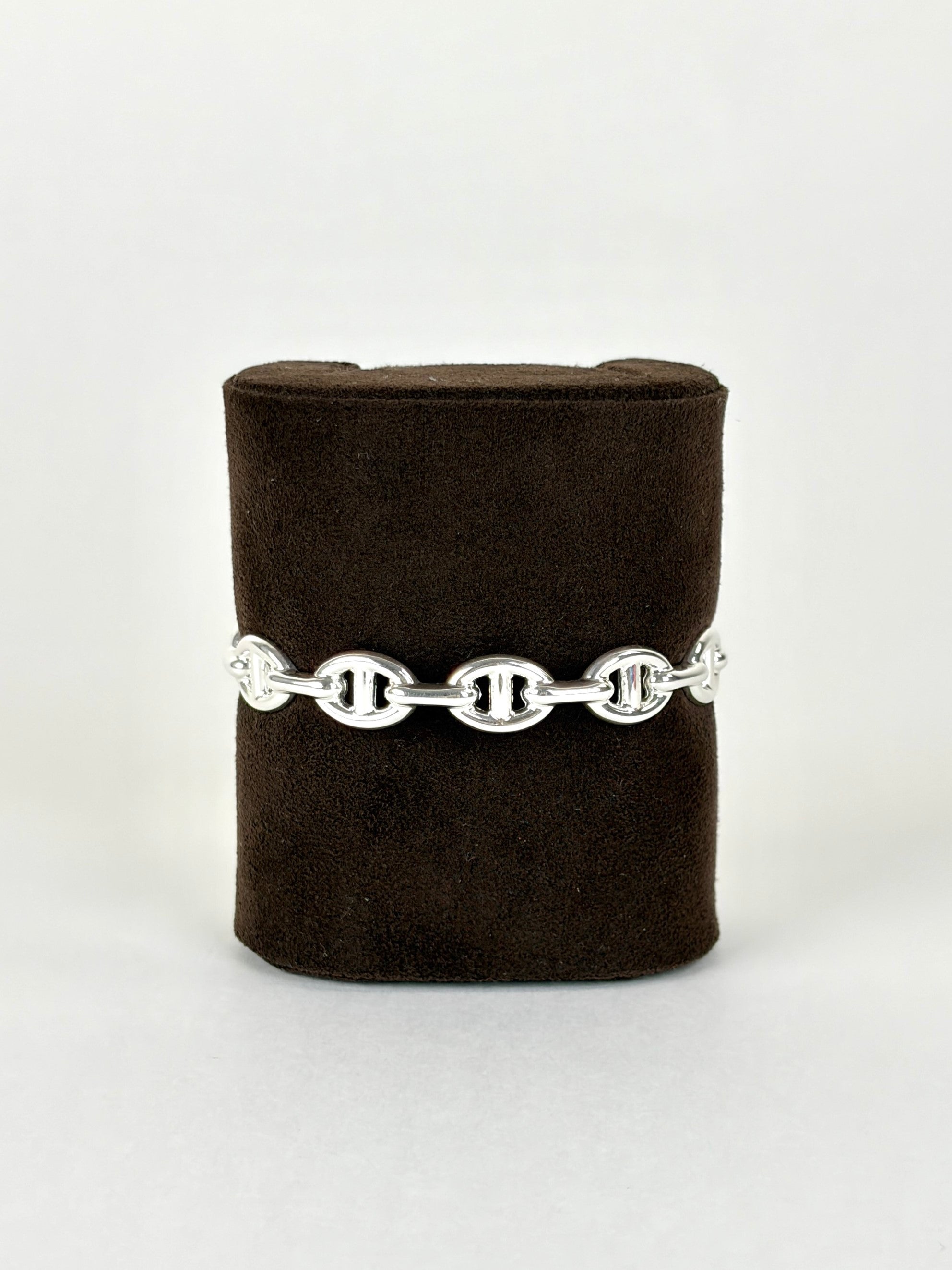 Hermes chaine d ancre e chainee cuff silver Bracelet