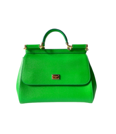 Dolce & Gabbana Green Sicily Medium Bag