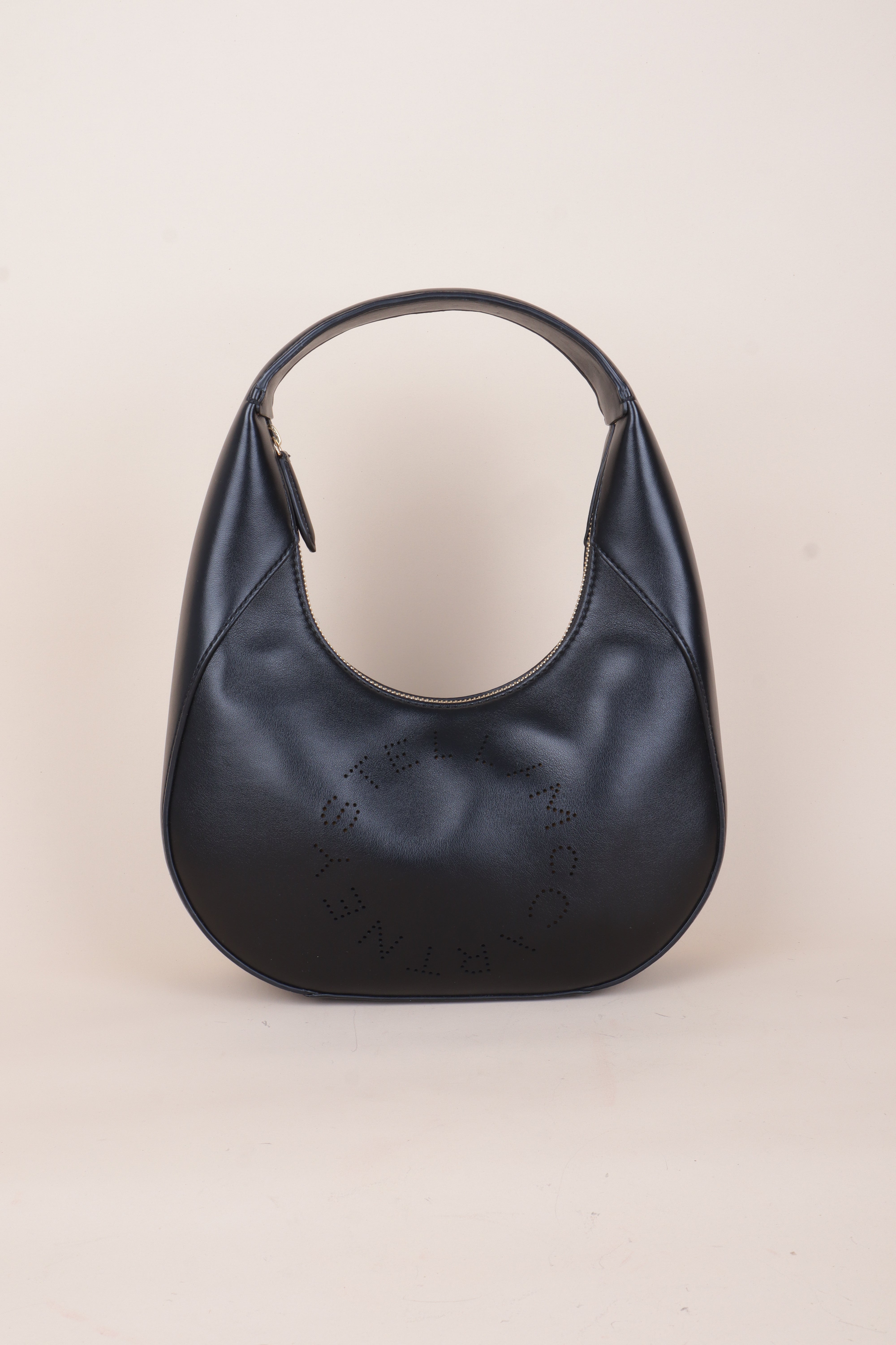 Stella Mccartney black HOPO LOGO