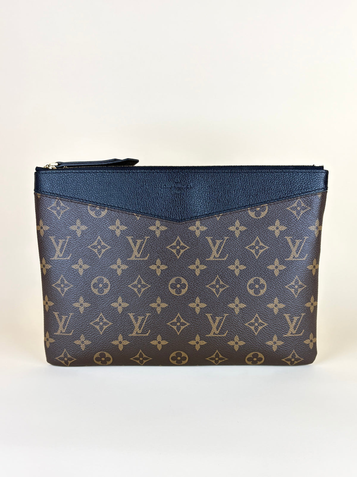 Louis Vuitton Black Monogram canvas daily pouch
