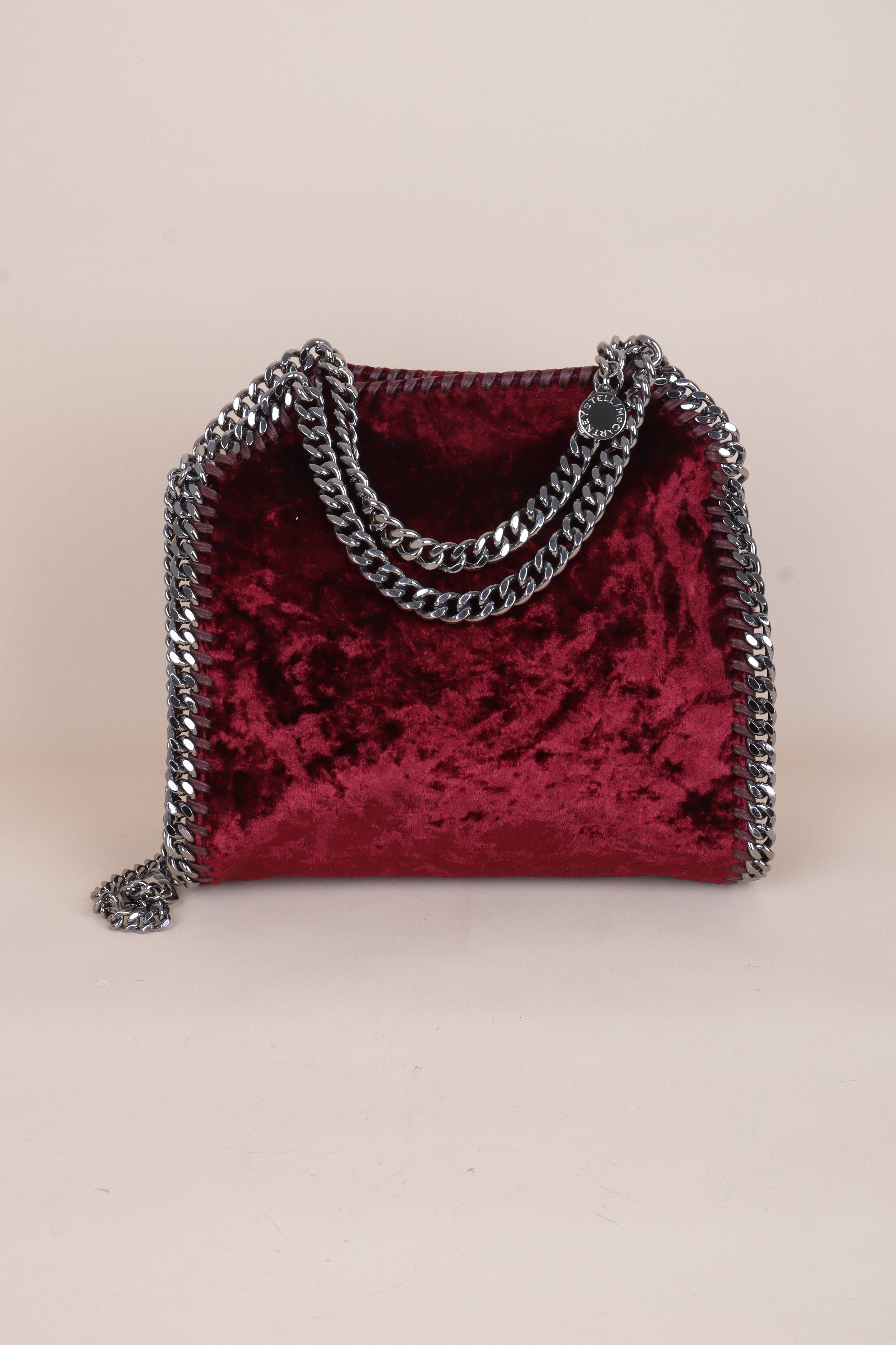 Stella Mccartney mini tote bag Burgundy Falabella