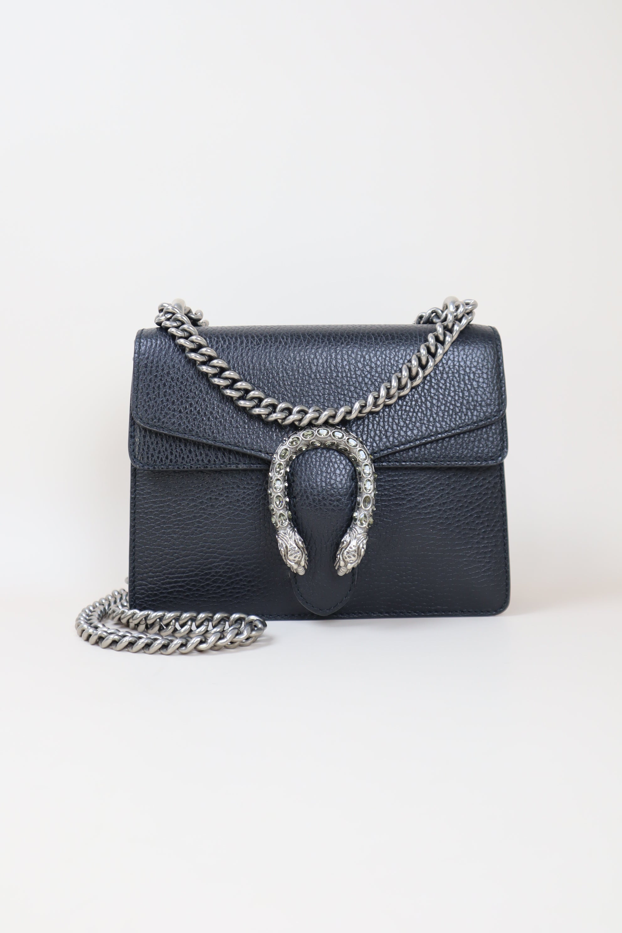 Gucci Black Mini Dionysus Bag