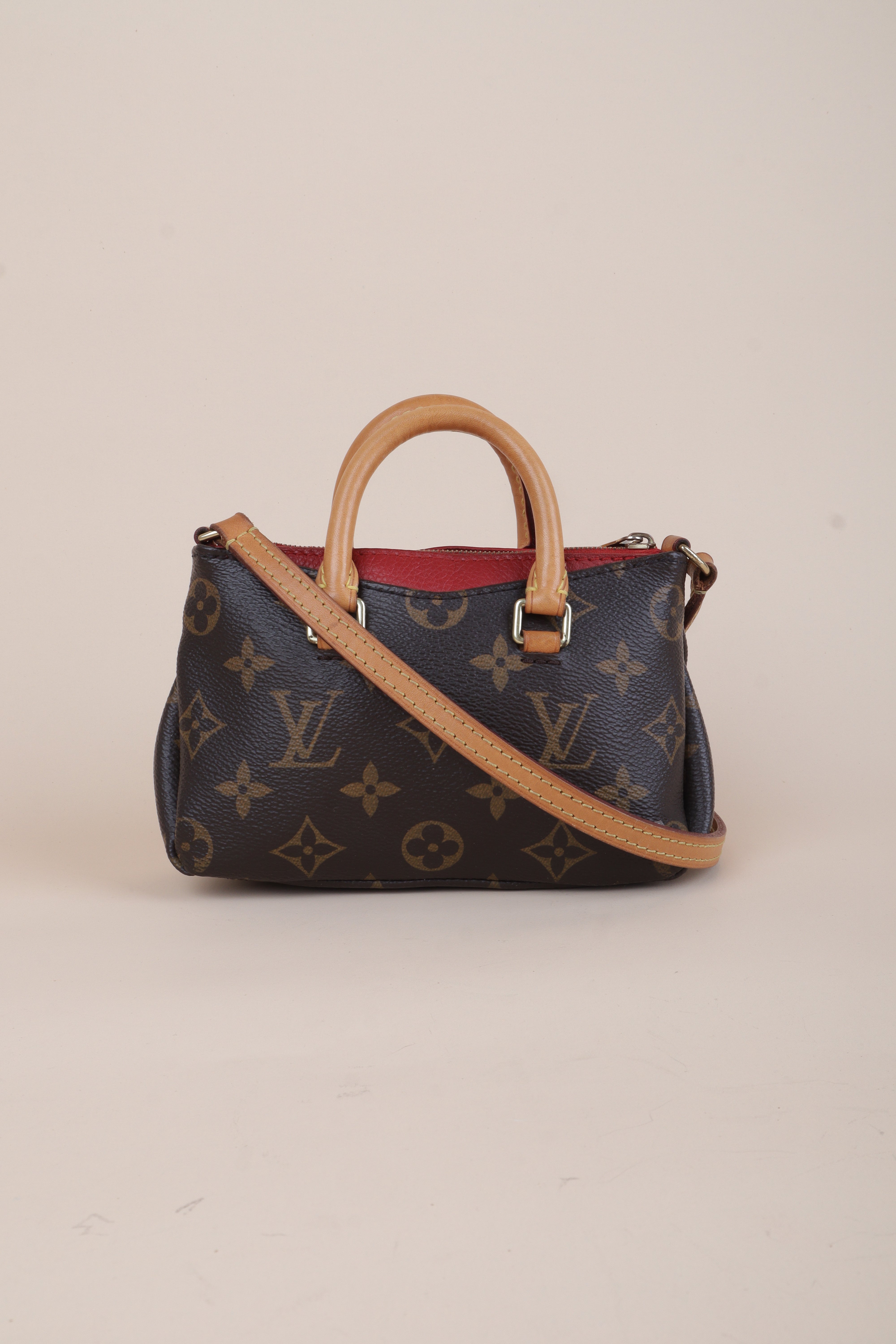 Louis Vuitton  Bicolor Monogram Pallas Bag