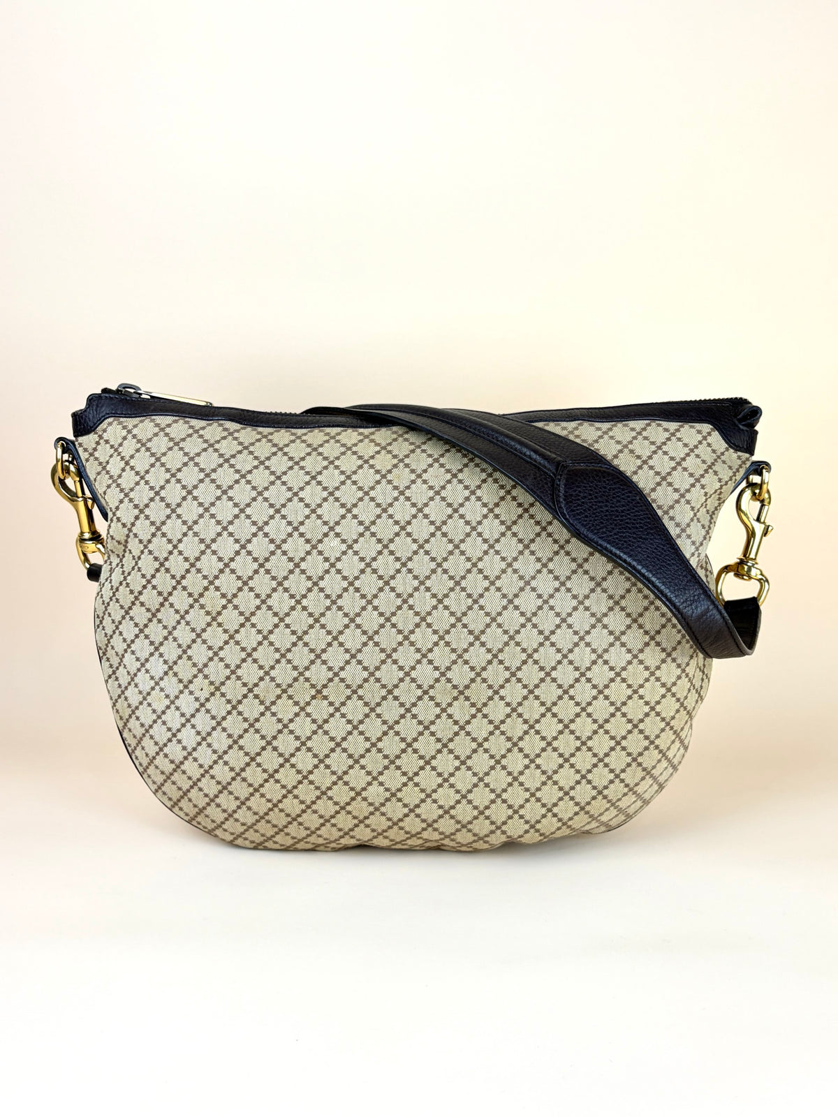 Gucci beige/brown diamante canvas