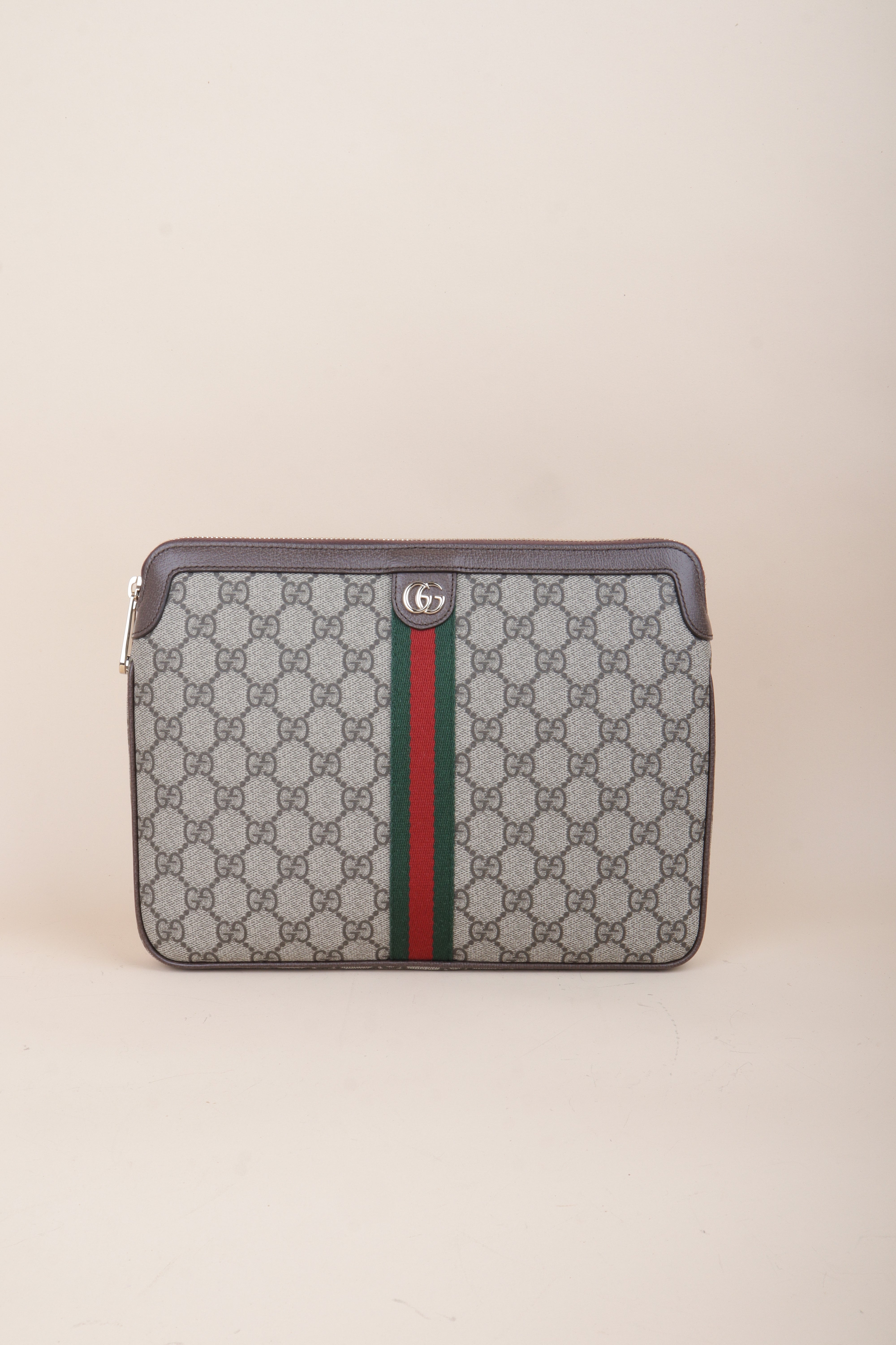 Gucci Ebony GG Supreme Ophidia Case For Ipad