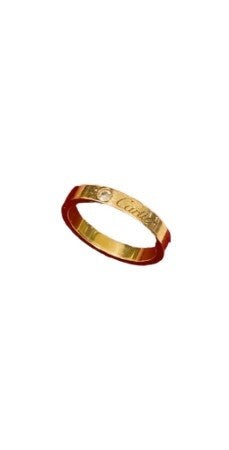 Cartier 18K Yellow Gold Diamond Love Ring 52