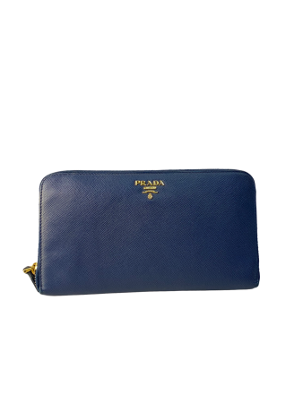 Prada Blue Wallet