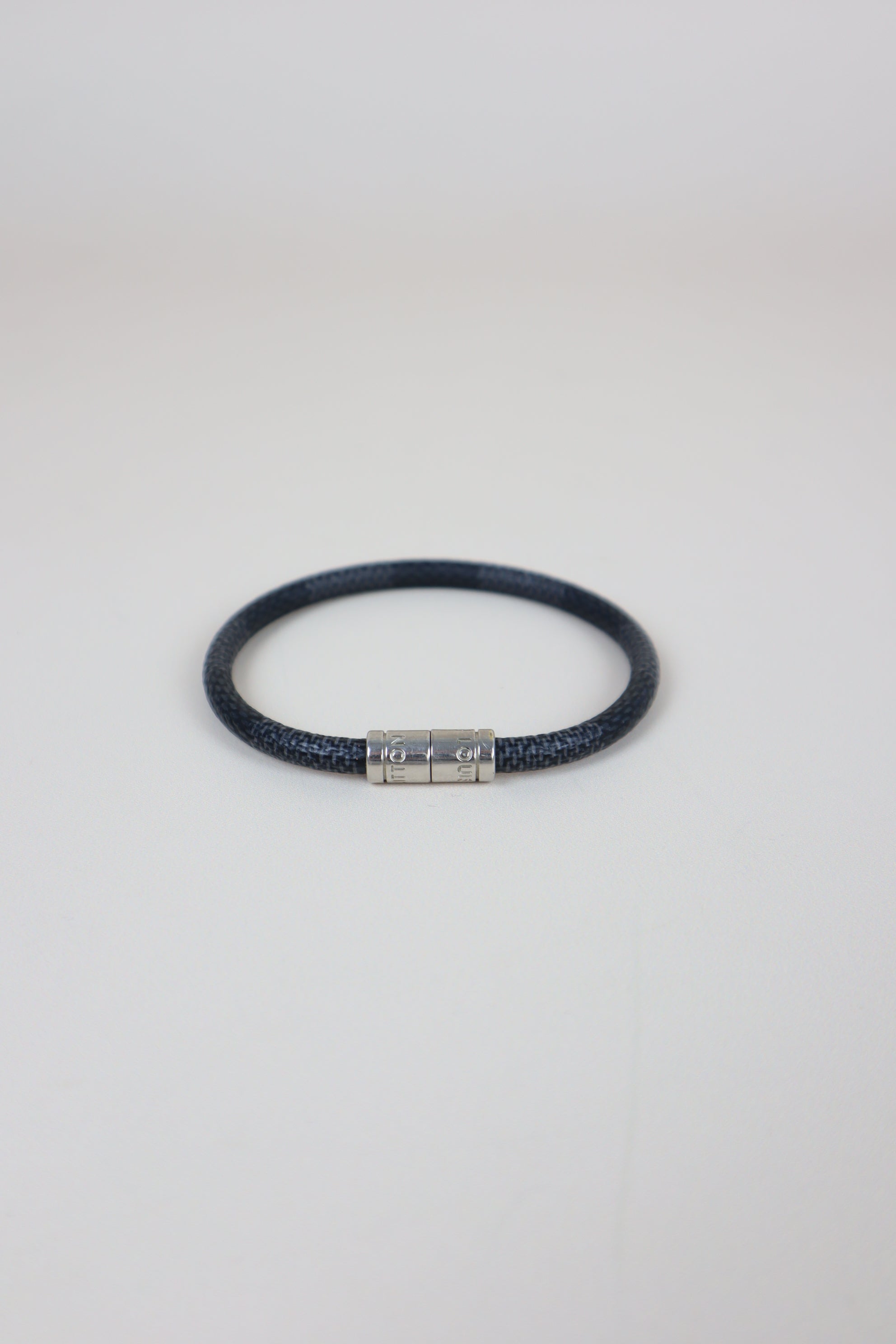 Louis Vuitton Damier Graphite Keep It Bracelet