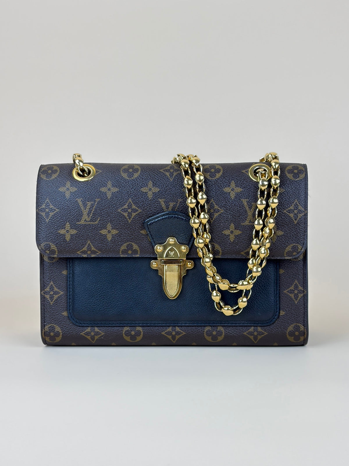 Louis Vuitton monogram canvas black victorie shoulder bag