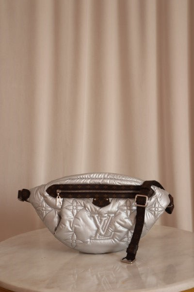 Louis Vuitton Silver Monogram Pillow Maxi Bumbag