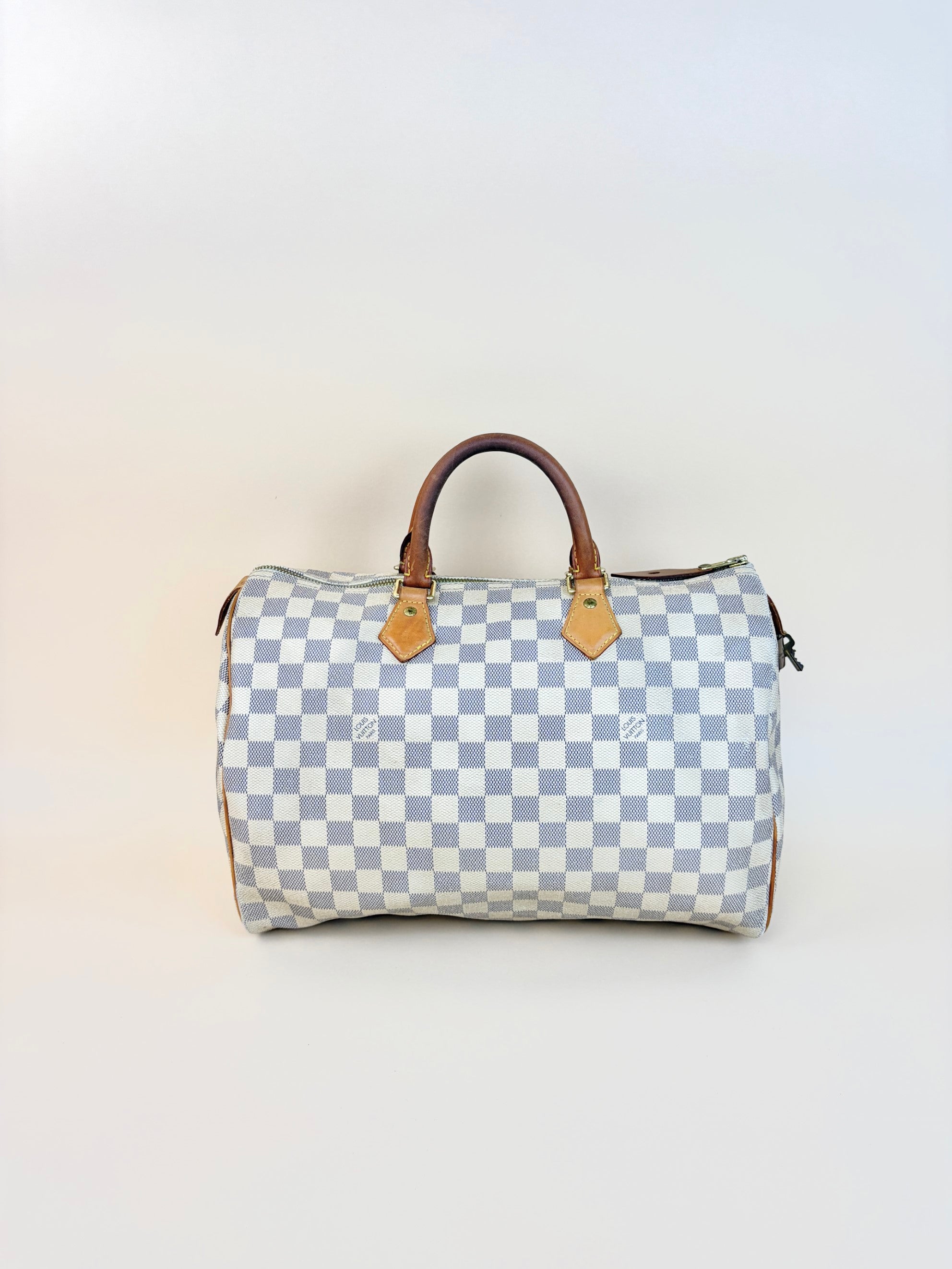 Louis Vuitton Damier Azur Speedy 35 Bag