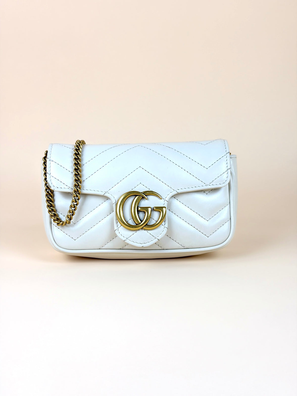 Gucci off white GG Marmont mini