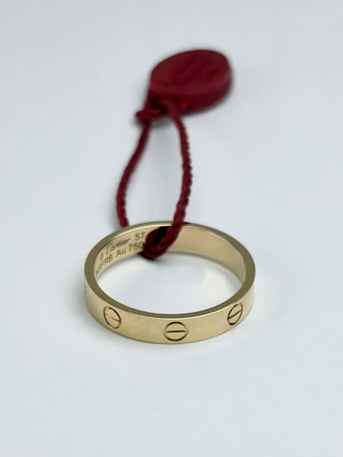 Cartier 18K yellow Gold Love ring Small Model