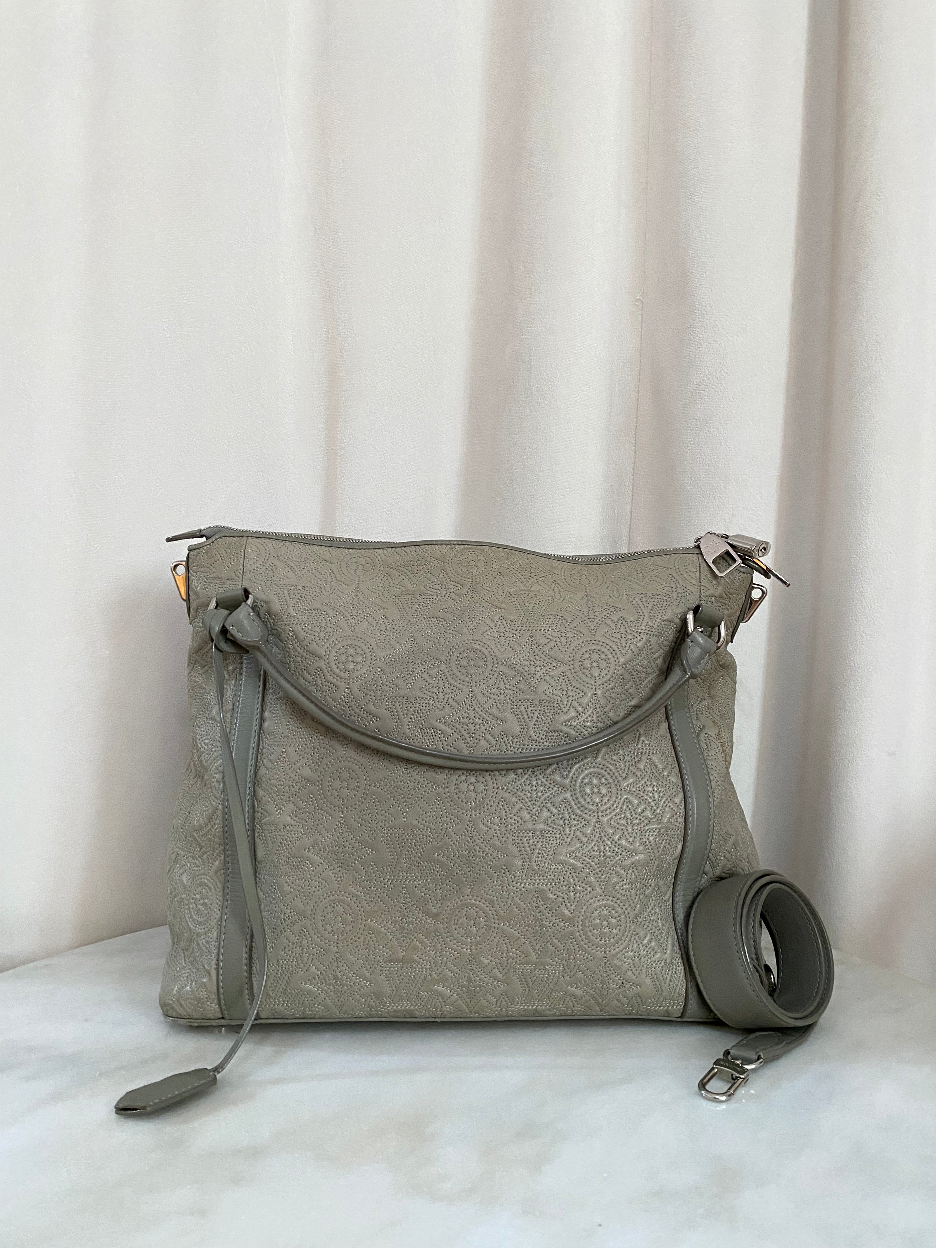 Louis Vuitton Grey Monogram Antheia lxia Bag