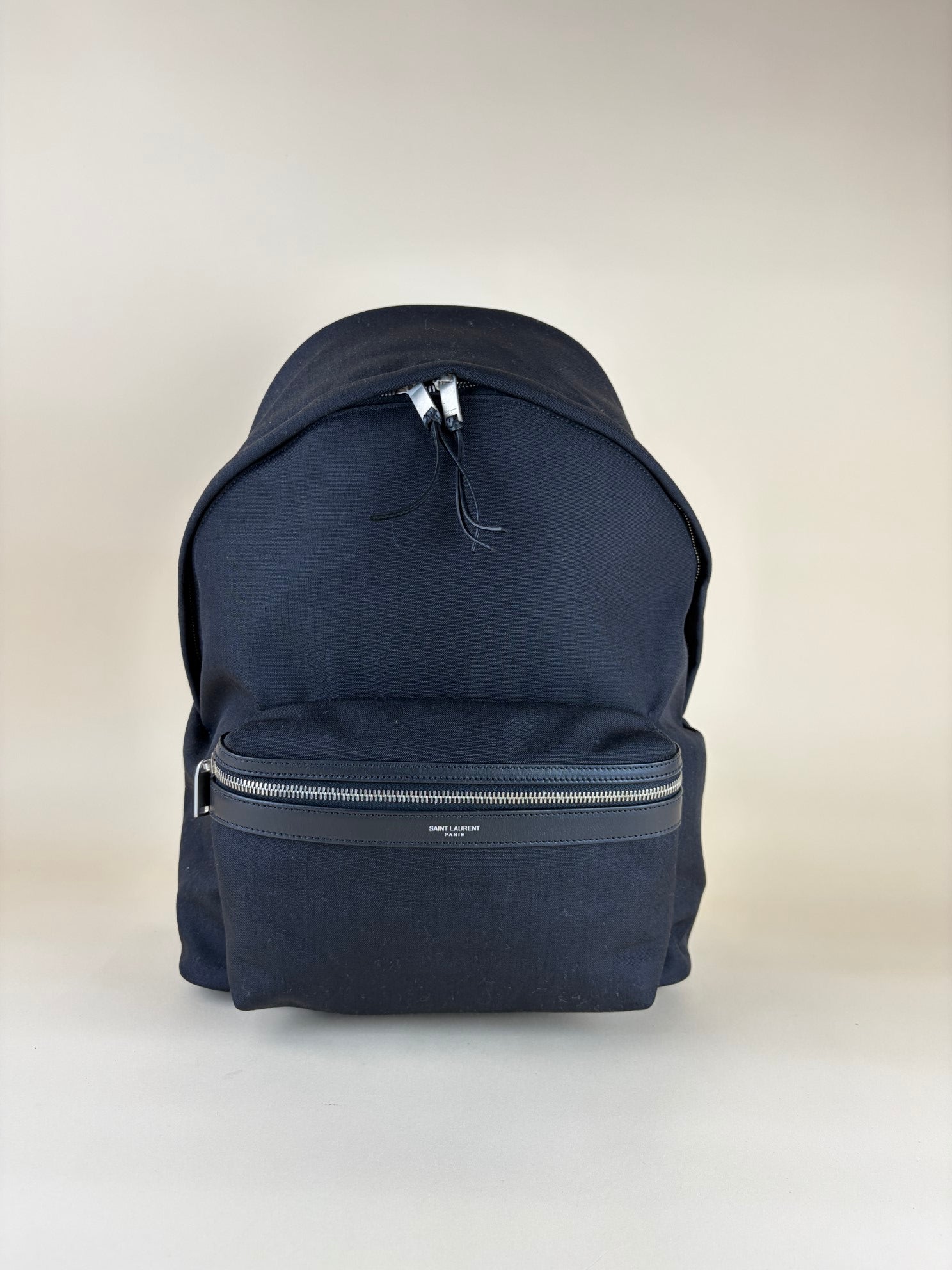 YSL Black Giant City Backpack Bag