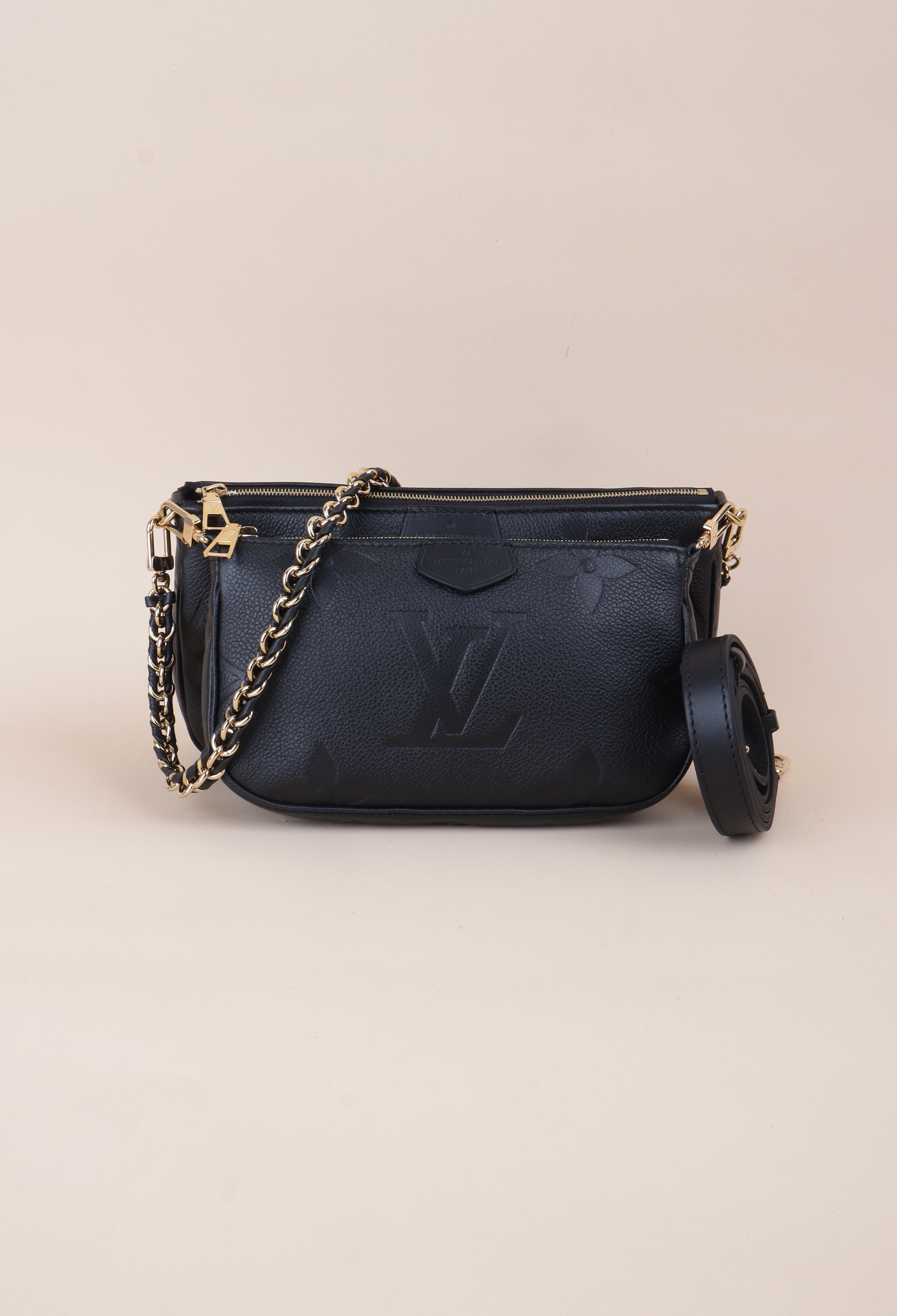 Louis Vuitton Black Multi Pochette EmpireNet