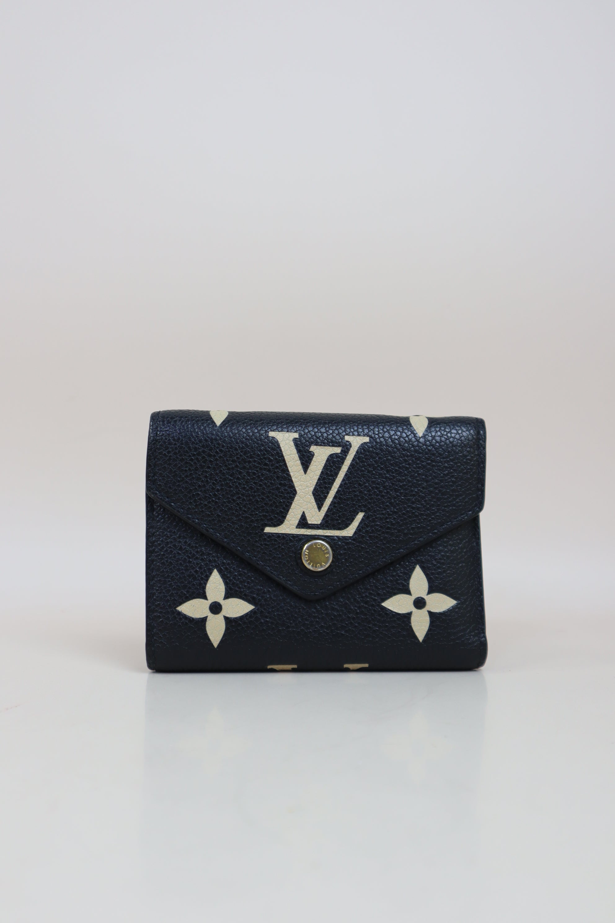 Louis Vuitton Black Monogram Victorine Small Wallet