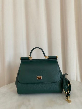 Dolce & Gabbana Green Sicily Tote Bag