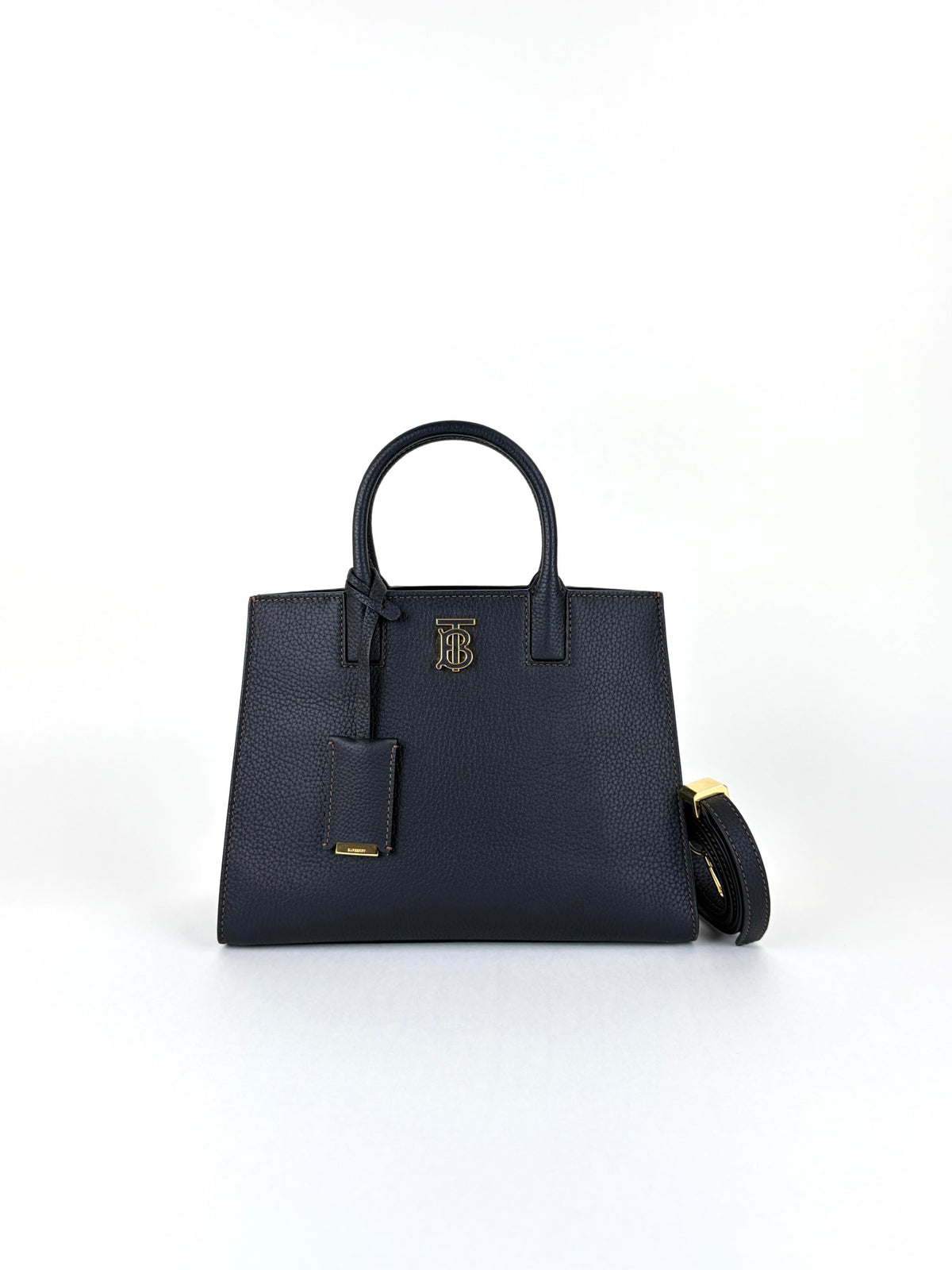 Burberry black leather Frances mini