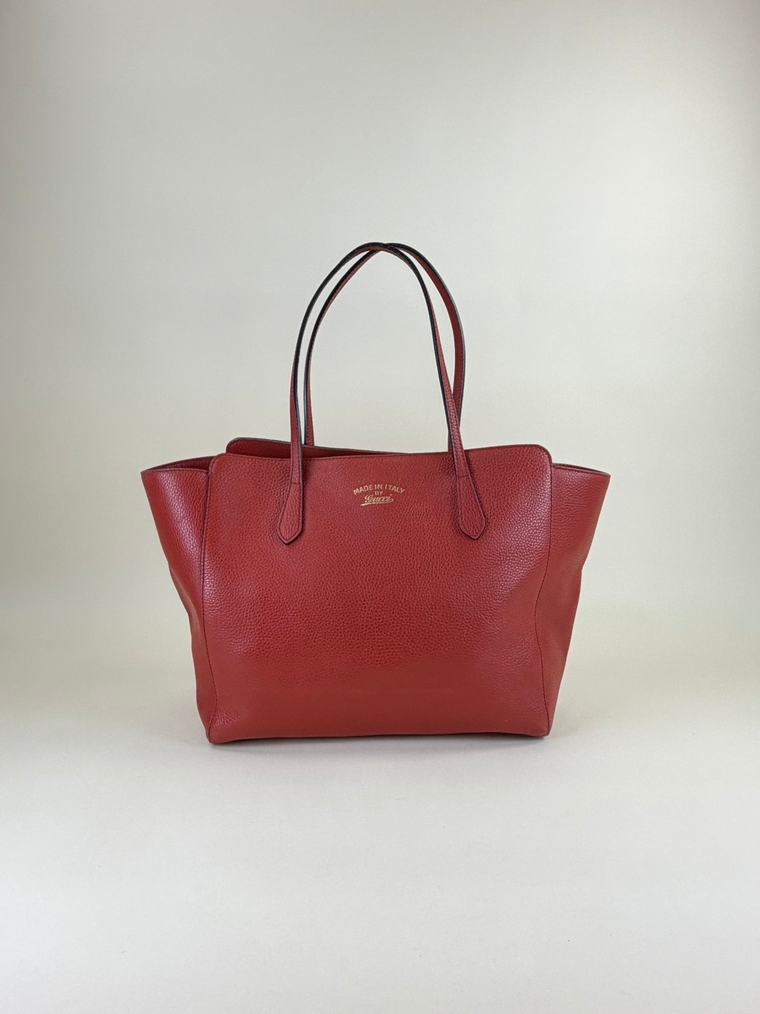 Gucci red Swing Small Tote Bag