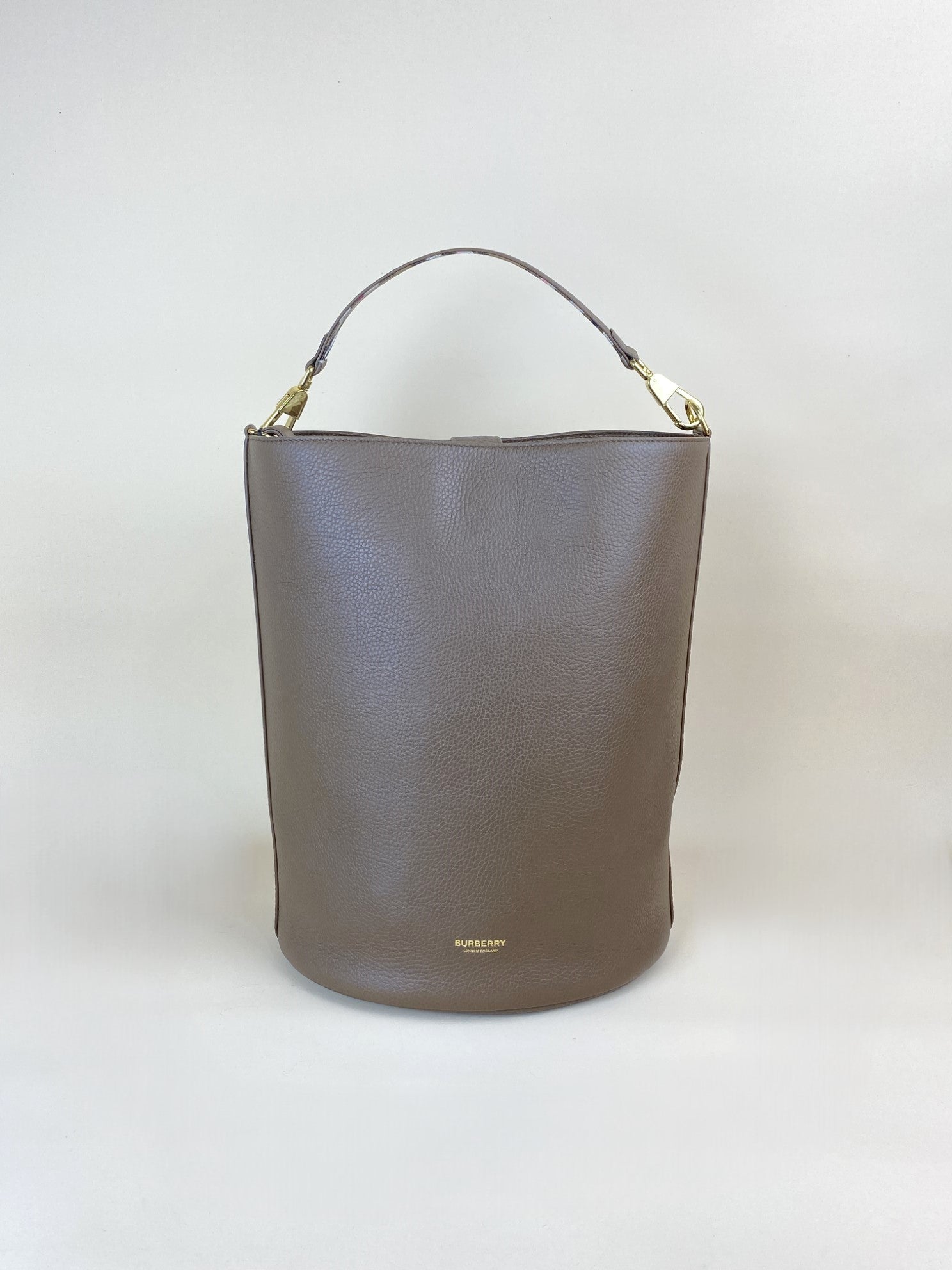 Burberry Brown Medium Earth Bucket Bag-handbag-Burberry-The Closet Egypt