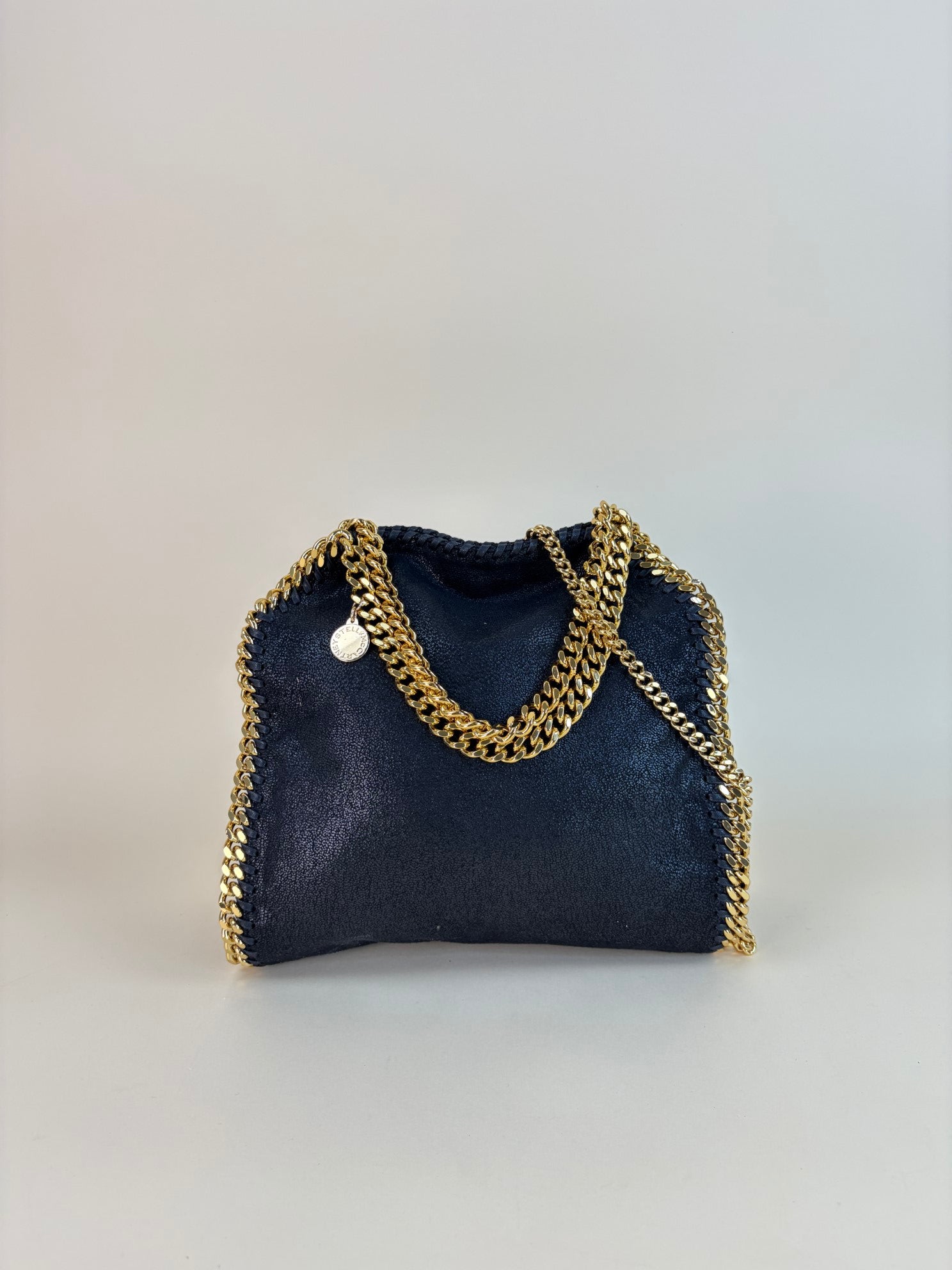 Stella Mccartney Black Falabella Mini Tote Bag