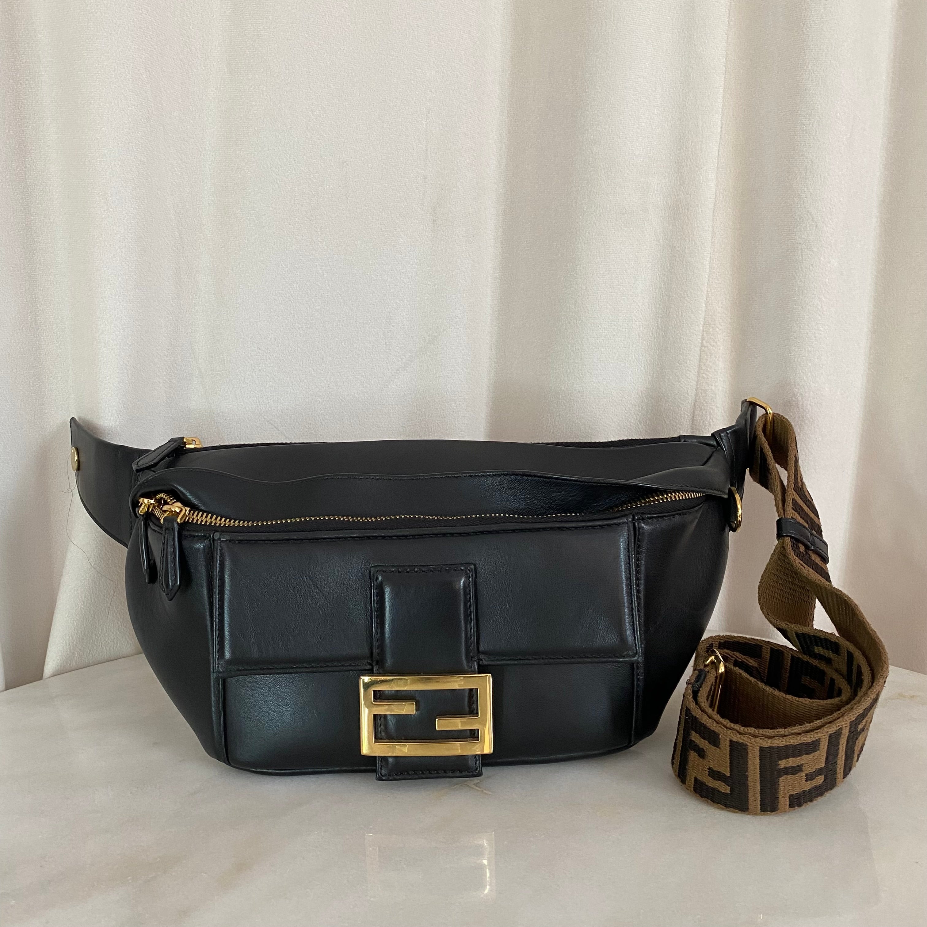 Fendi Black Waist Bag