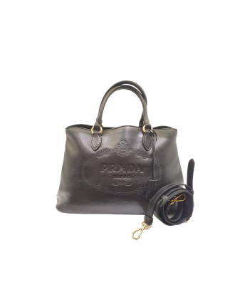 Prada Black Milano Small Tote Bag