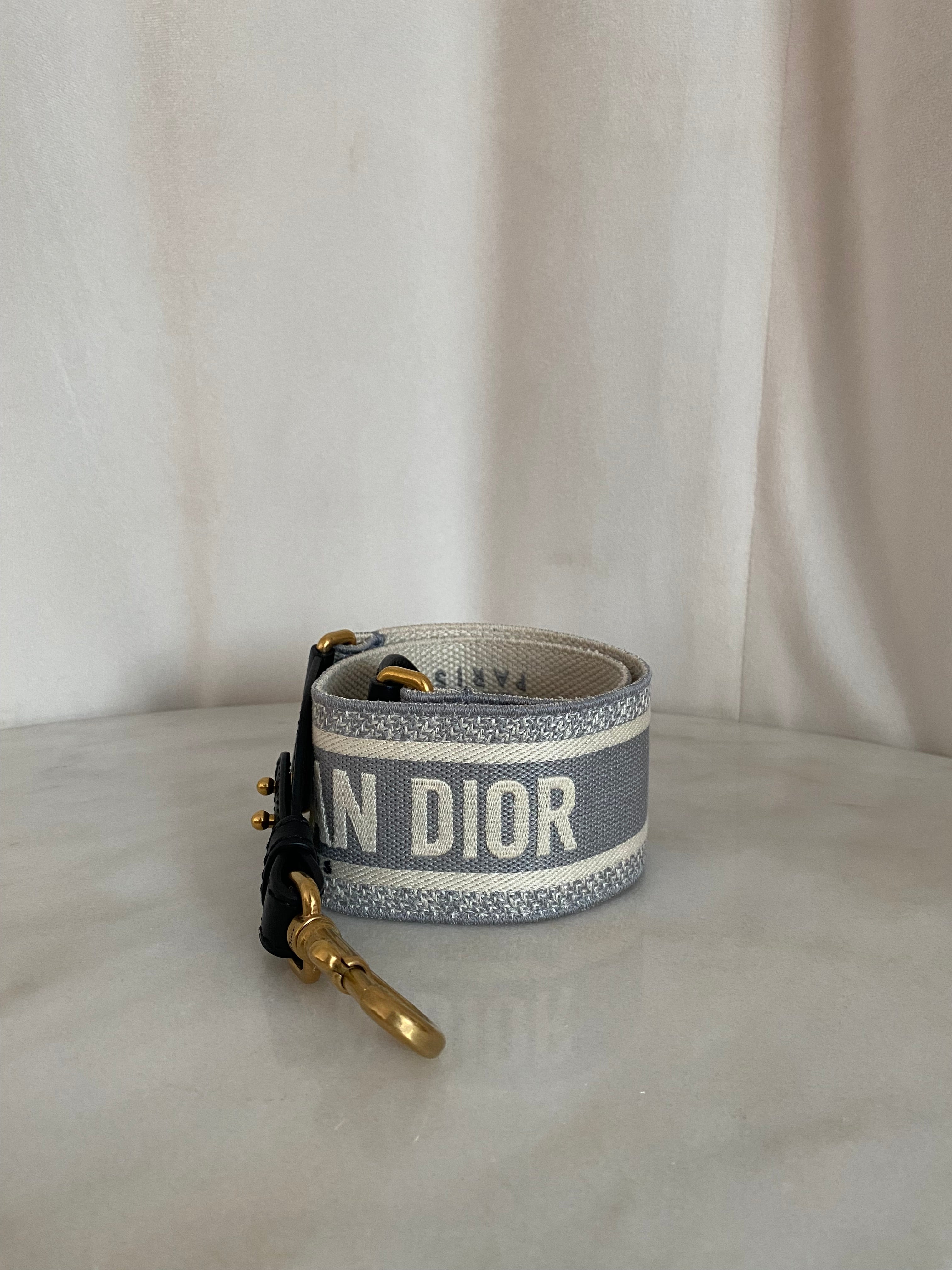 Christian Dior Tricolor Bag Strap