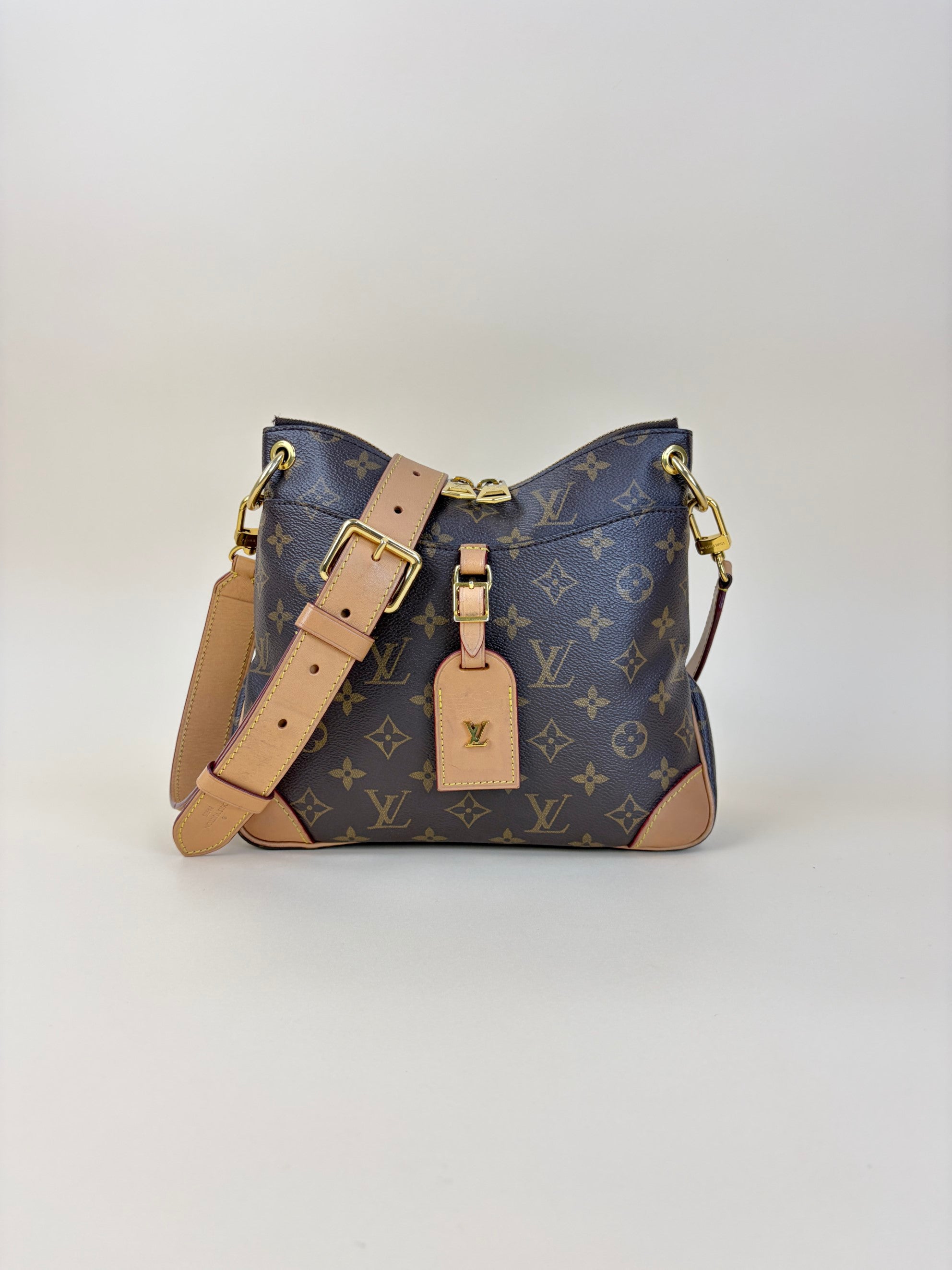 Louis Vuitton Monogram Odeon Messenger PM Crossbody Bag