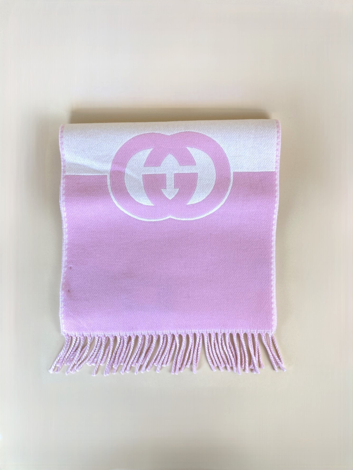 Gucci Bicolor Wool Cashmere Scarf-Scarf-Gucci-The Closet Egypt