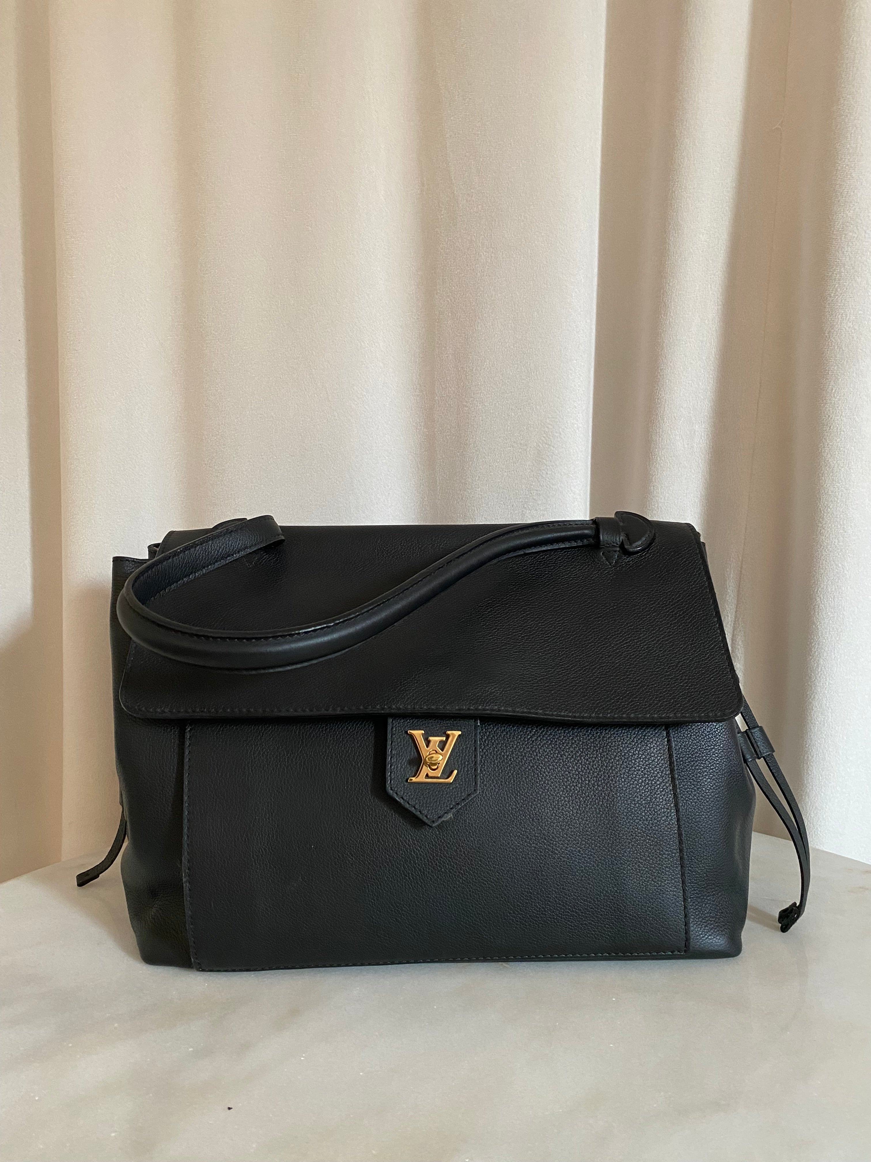 Louis Vuitton Black Lock Me Bag