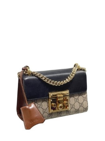 Gucci Tricolor Padlock Small Bag