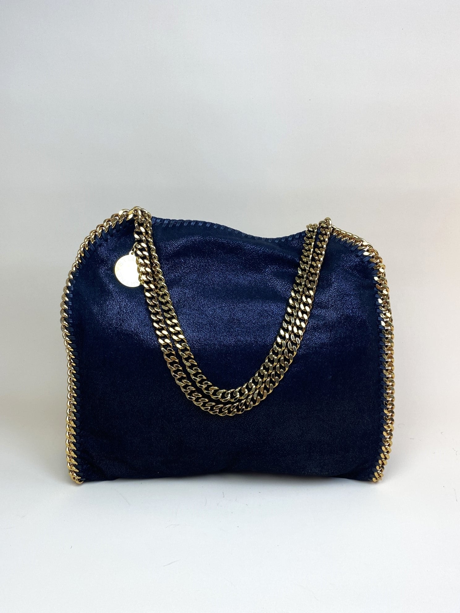 Stella Mccartney Black Falabella Chain Bag-shoulder bag-Stella Mccartney-The Closet Egypt