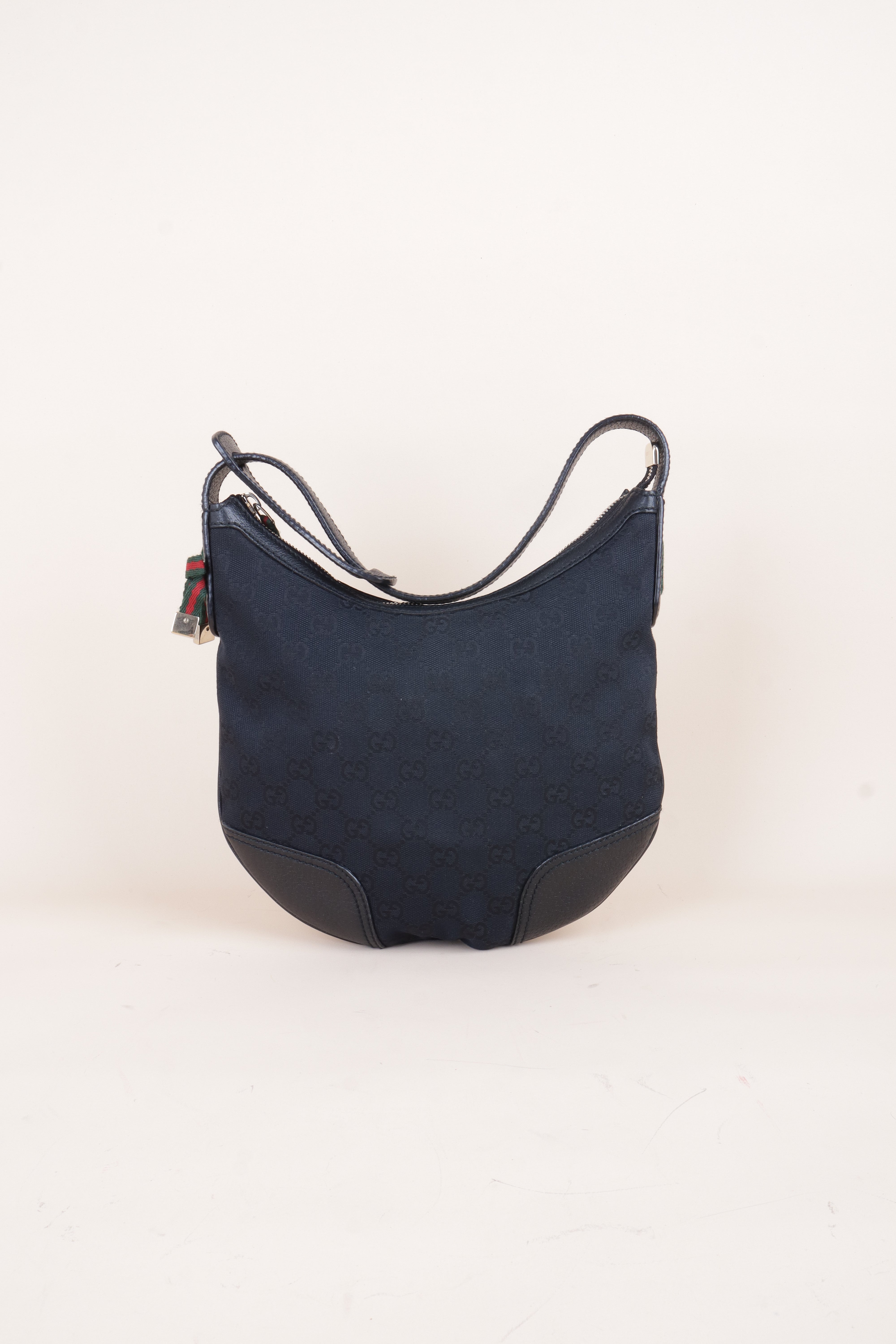 Gucci Black GG Princy Small Hobo Bag